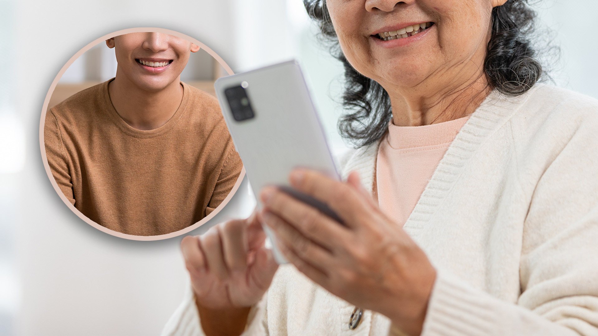 A live-streamer in China has conned an elderly woman out of US$76,000 by convincing her he was like a real son to her. Photo: SCMP composite/Shutterstock