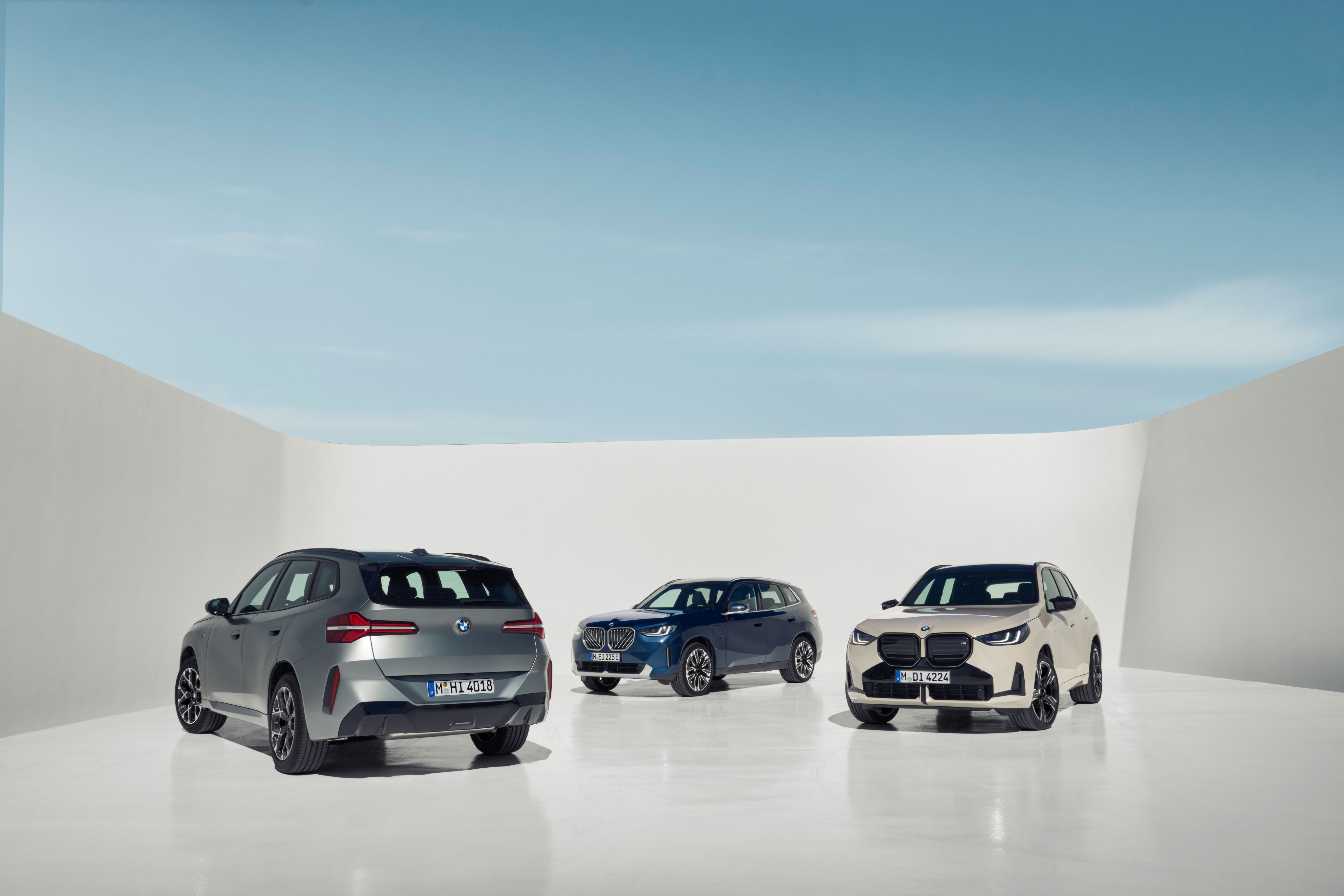 The new BMW X3 family.
Photo: Handout