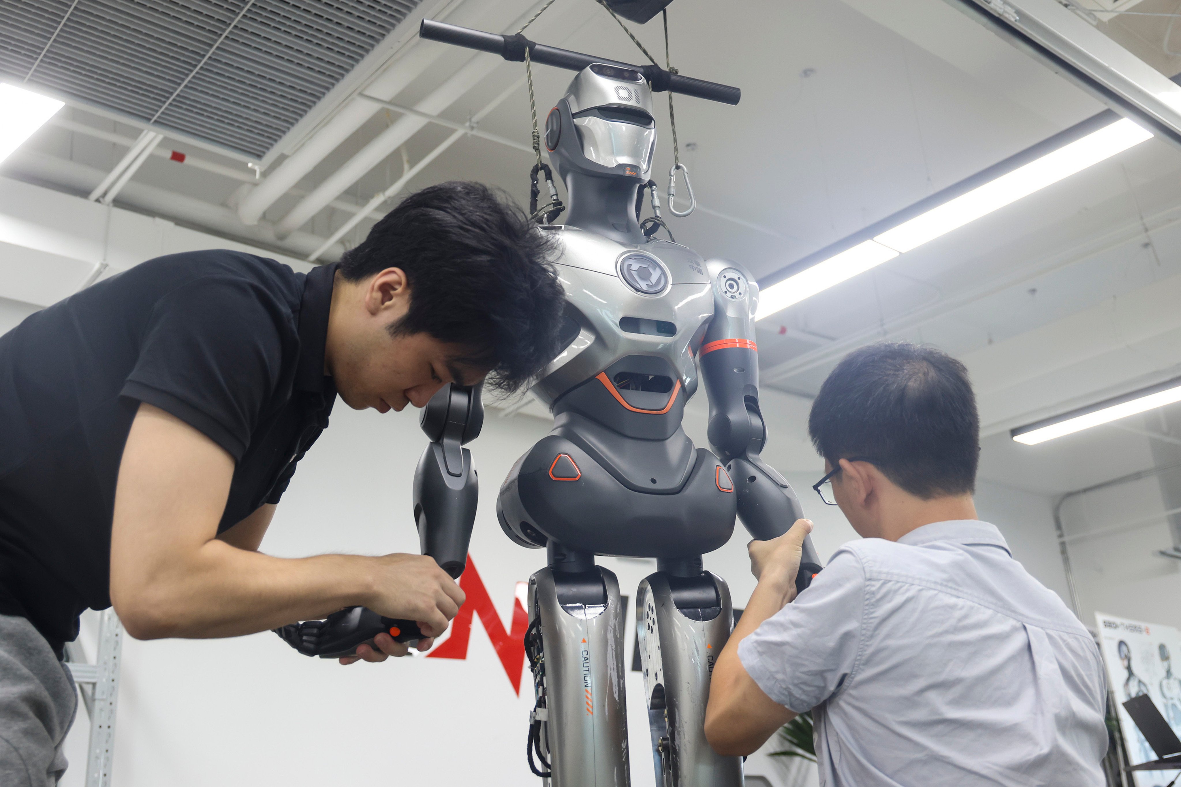 Shenzhen-based Engine AI hopes lower prices of its humanoid robots will help it beat out the competition in China. Photo: Handout