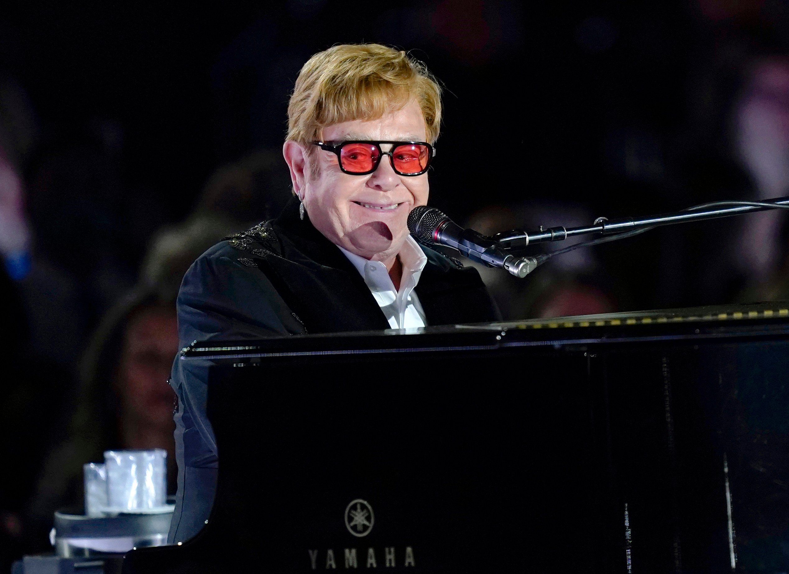 Elton John performs at the White House in Washington in 2022. A new documentary, Never Too Late, celebrates his 50-plus years on stage, and his life. Photo: AP