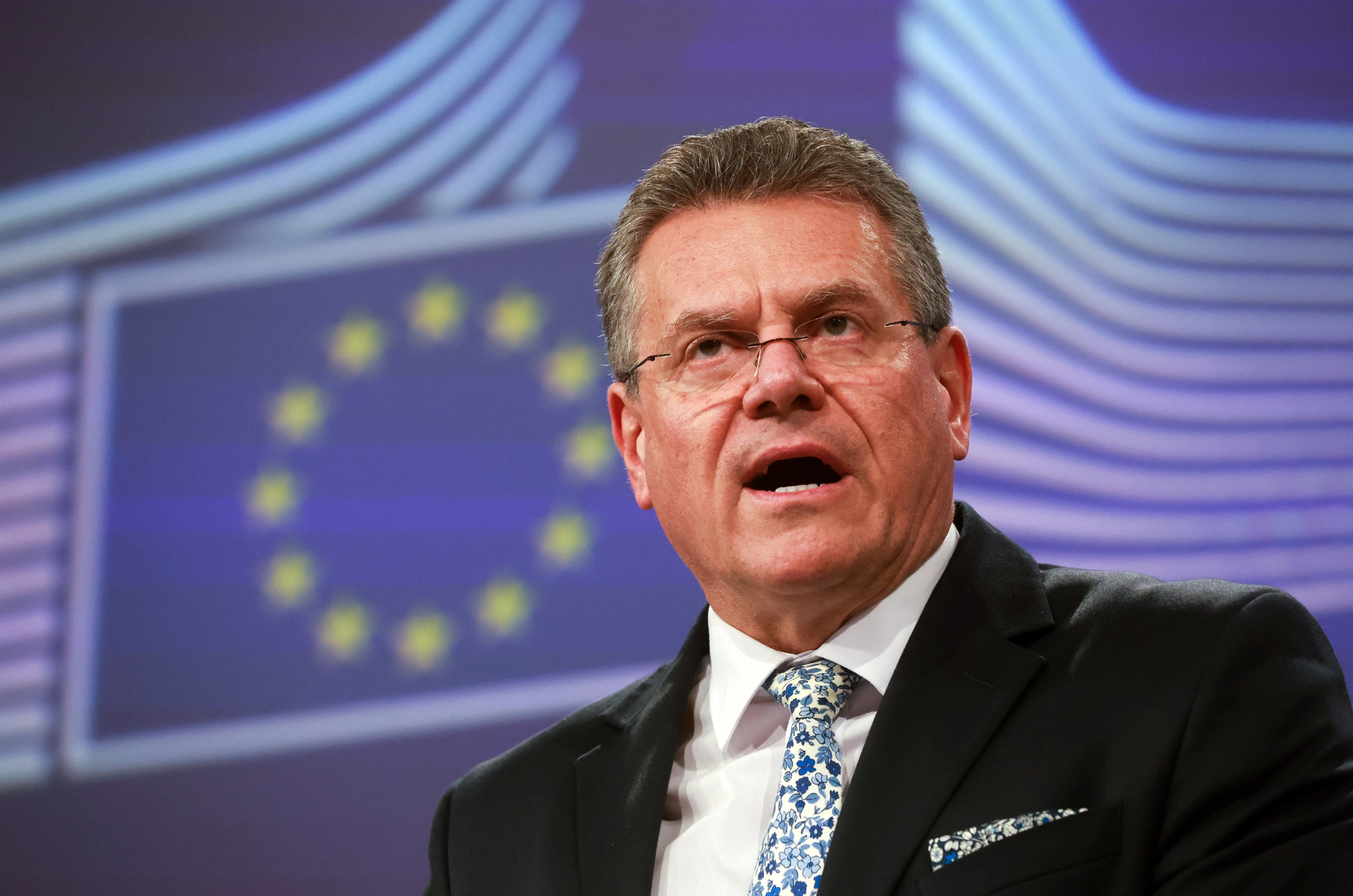 EU trade commissioner Maros Sefcovic says Brussels is “ready to take decisive action” to support fair competition following an investigation into China’s public procurement market for medical devices. Photo: EPA-EFE