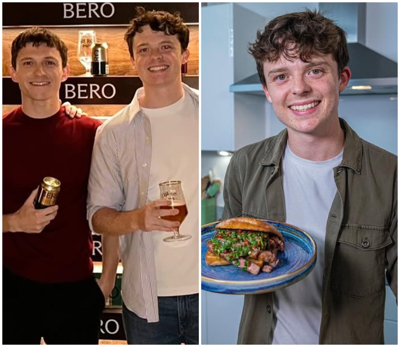 Who is Tom Holland’s brother, Sam Holland? Photos: @samholland1999/Instagram