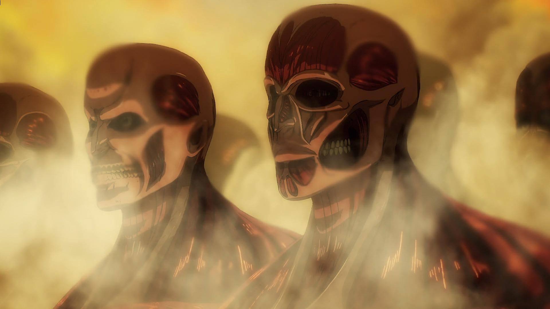 A still from Attack on Titan: The Last Attack.