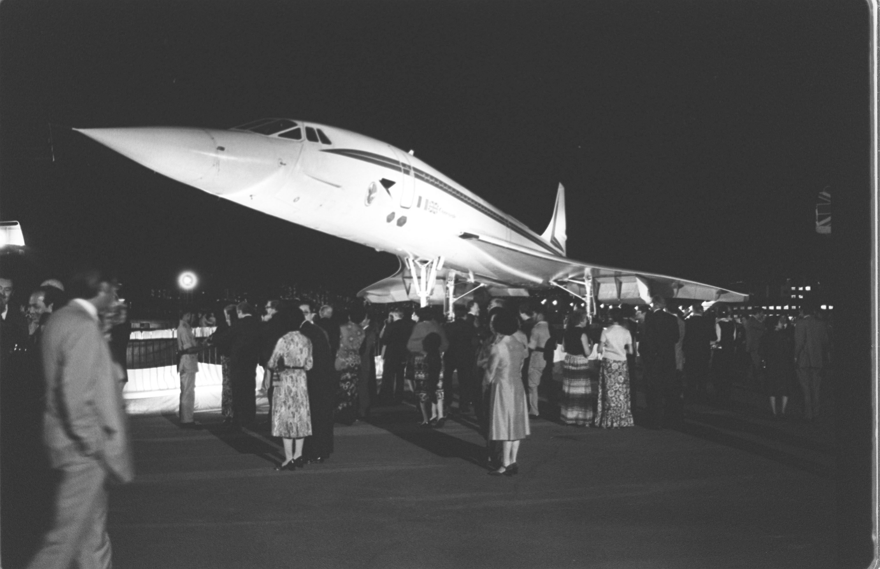 The Concorde at Kai Tak airport in 1976. Photo: SCMP
