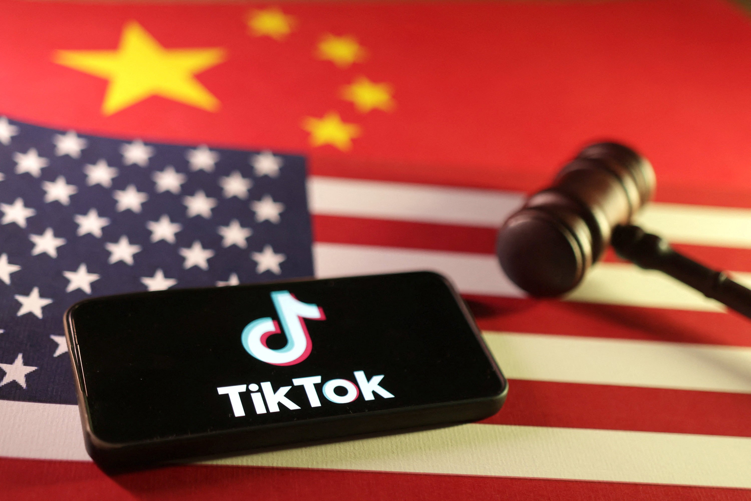 American users of TikTok have been flocking to Xiaohongshu, a Shanghai-based social media platform that blends e-commerce and user-generated content. Illustration: Reuters