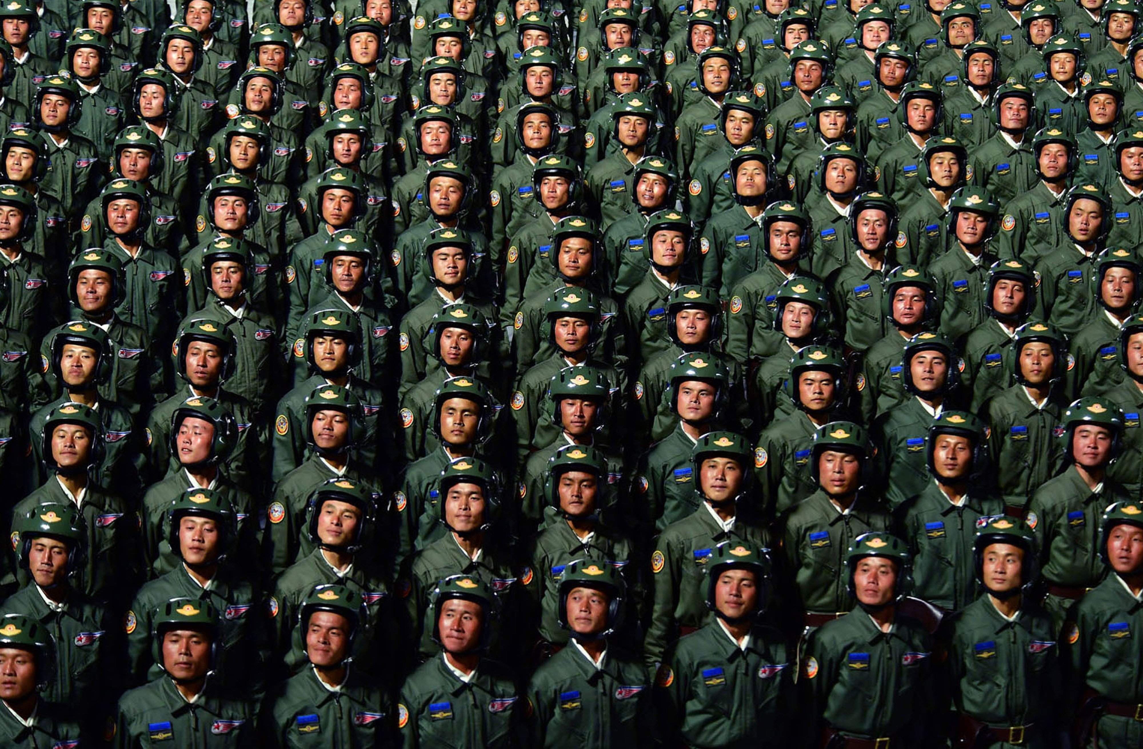 North Korean troops march during a military parade in 2020. South Korea says 300 North Korean soldiers have been killed in battle since their deployment to Russia last year. Photo: KCNA/dpa