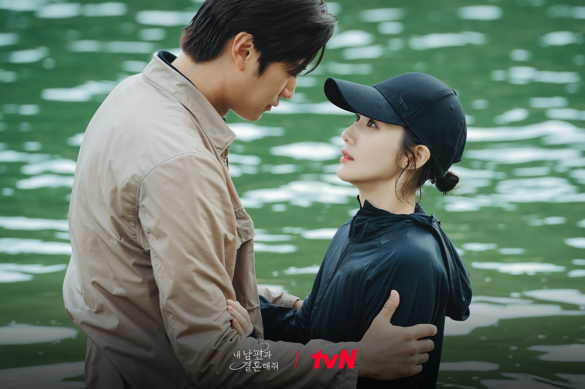 Na In-woo (left) and Park Min-young in a still from Korean drama series Marry My Husband, based on a web novel and webtoon of the same name. Webtoon adaptations are increasingly common.