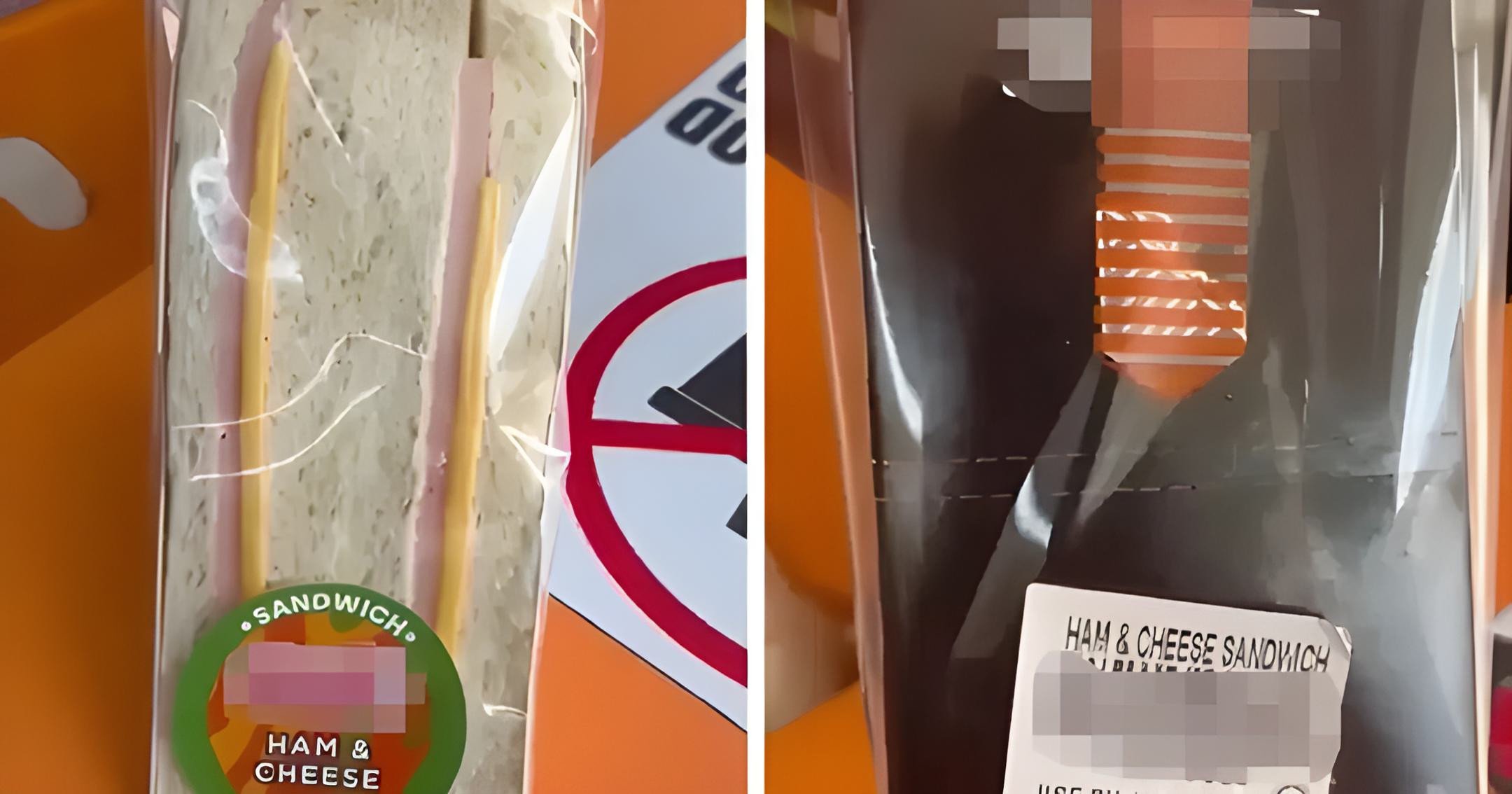 Authorities said the company that produced the ham and cheese sandwich did not have a halal certification licence. Photo: Reddit/abdulsamri89