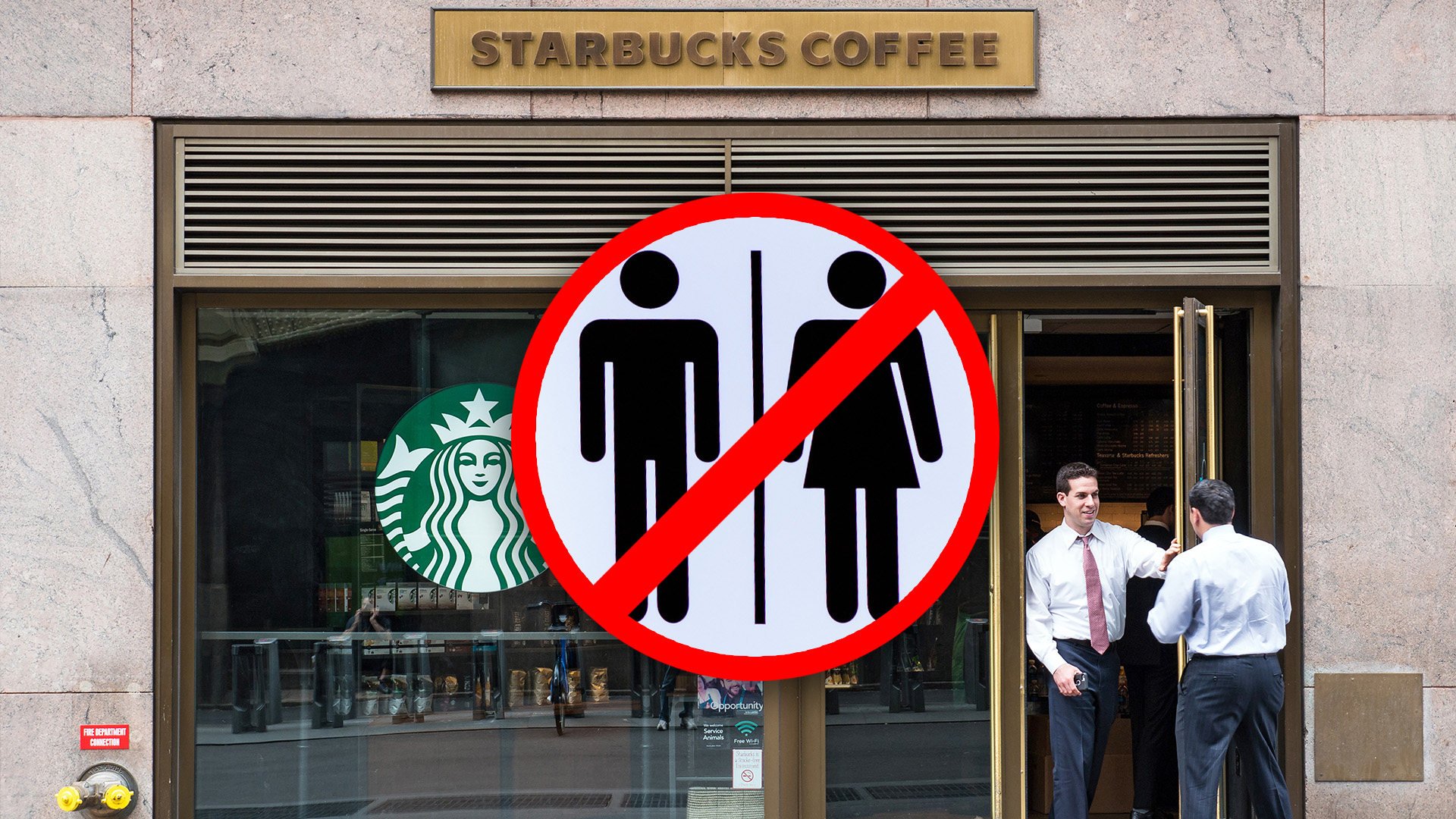 A move by United States outlets of the Starbucks coffee chain to ban non-paying customers from access to toilets has sparked fears about a similar policy being introduced in China. Photo: SCMP composite/Shutterstock