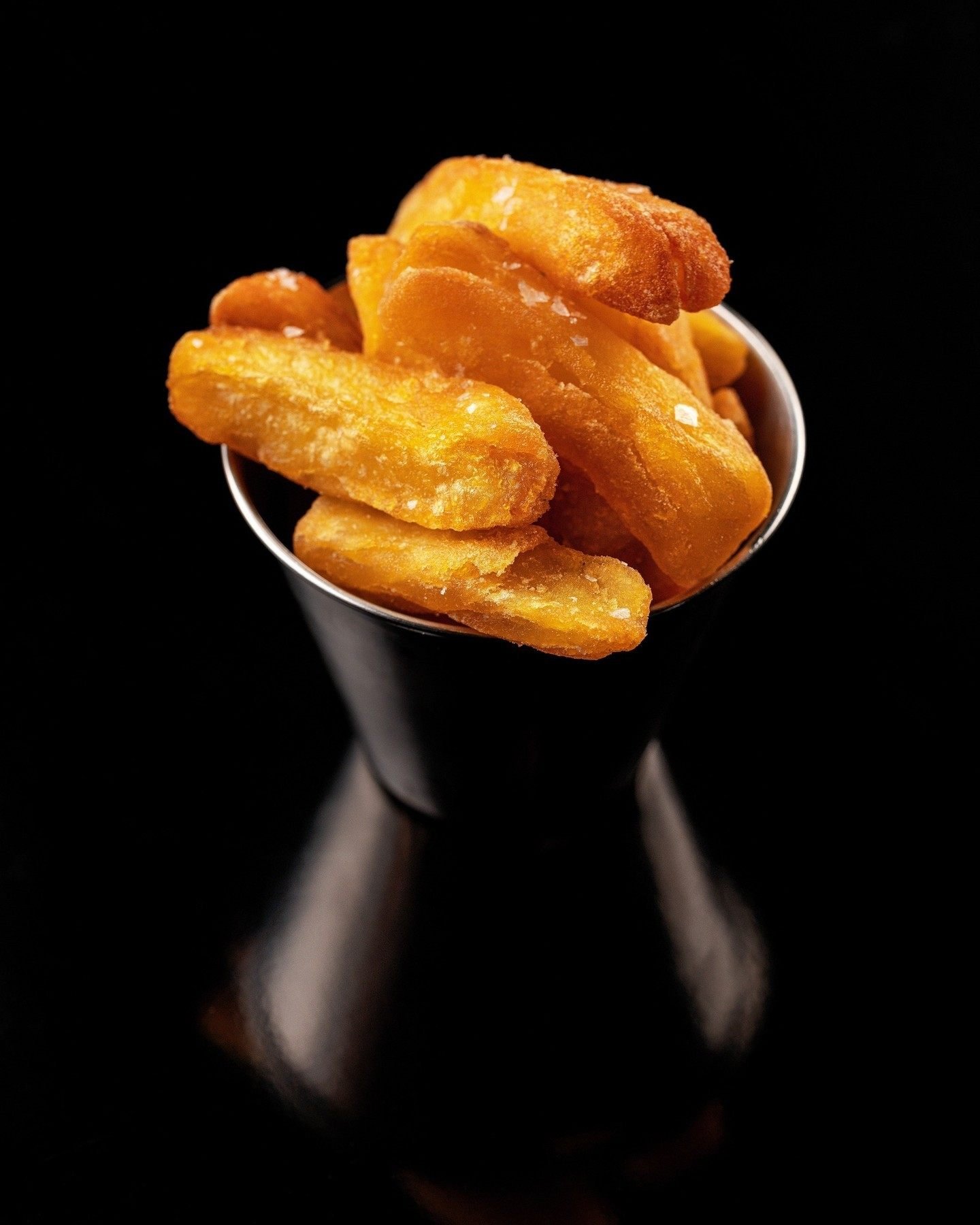 Heston Blumenthal’s triple-fried chips. Photo: Instagram/dinnerbyhbdubai