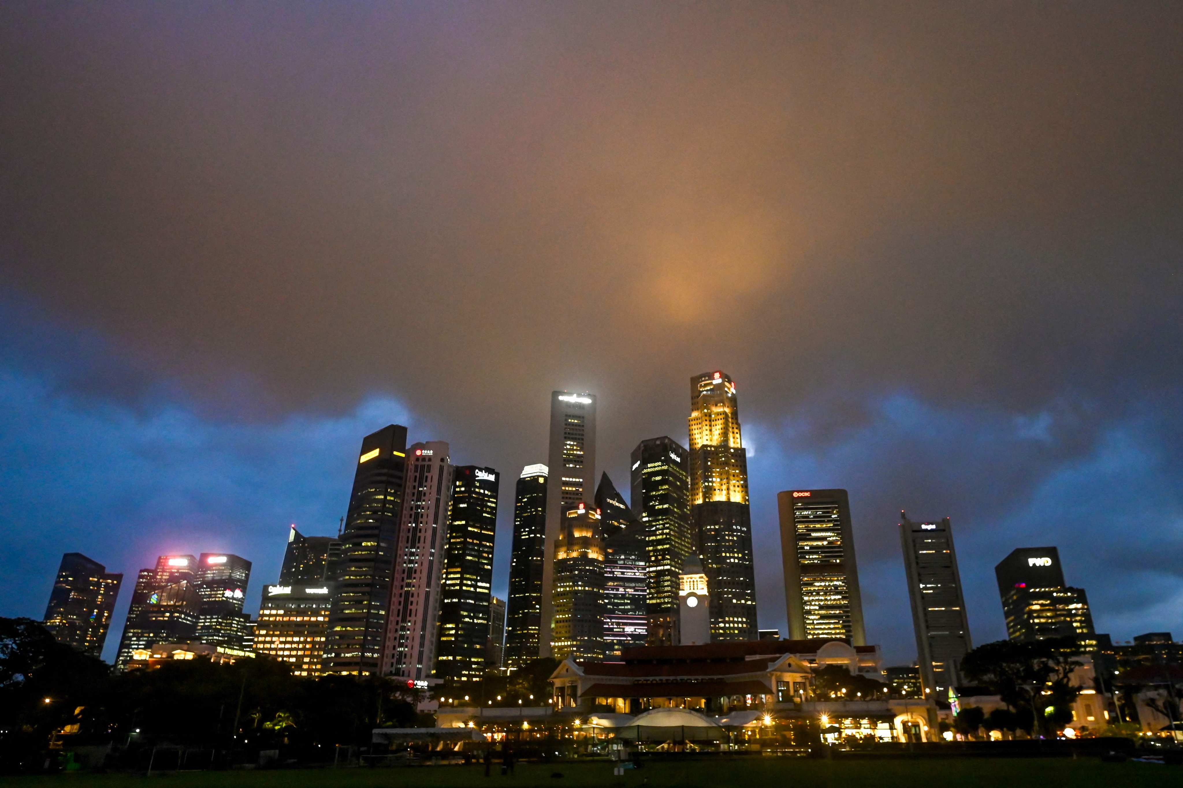 A survey found Singaporeans were most worried about inflation and the economy ahead of this year’s general election. Photo: AFP