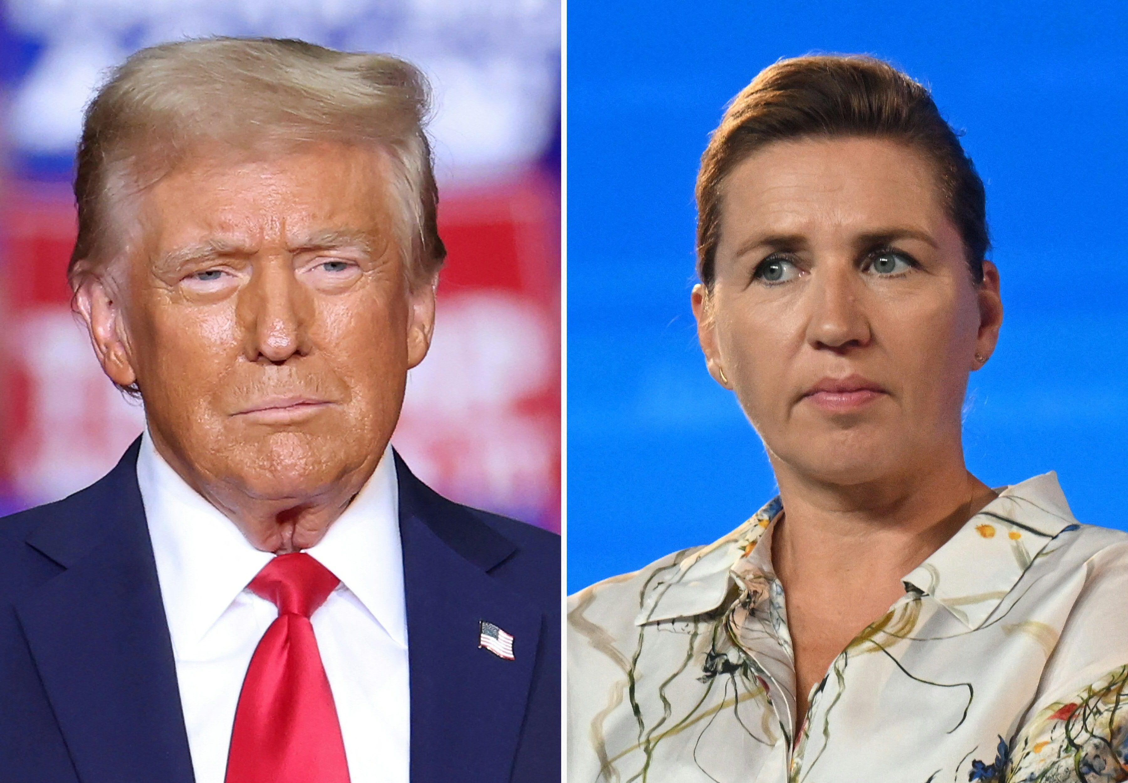 The Wednesday call is the first time incoming US president Donald Trump and Denmark’s Prime Minister Mette Frederiksen have spoken since the US president-elect last week reiterated his plans to take over Greenland. Photo: AFP