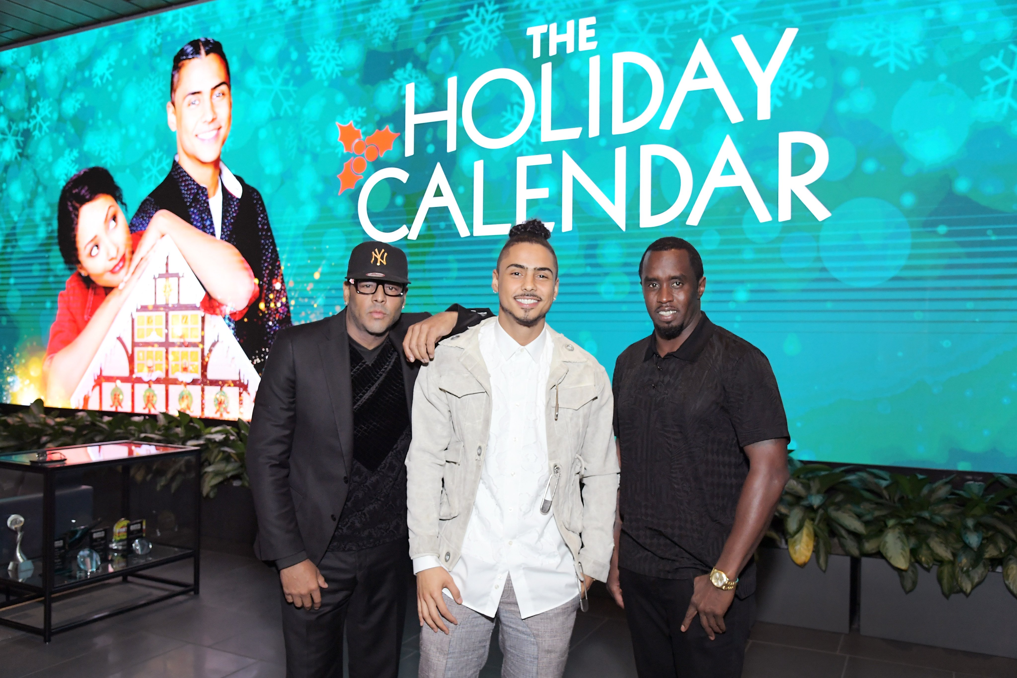 Al B. Sure!, Quincy Brown and Sean “Diddy” Combs at a Netflix screening together in October 2018, in Los Angeles, California. Photo: Getty Images for Netflix
