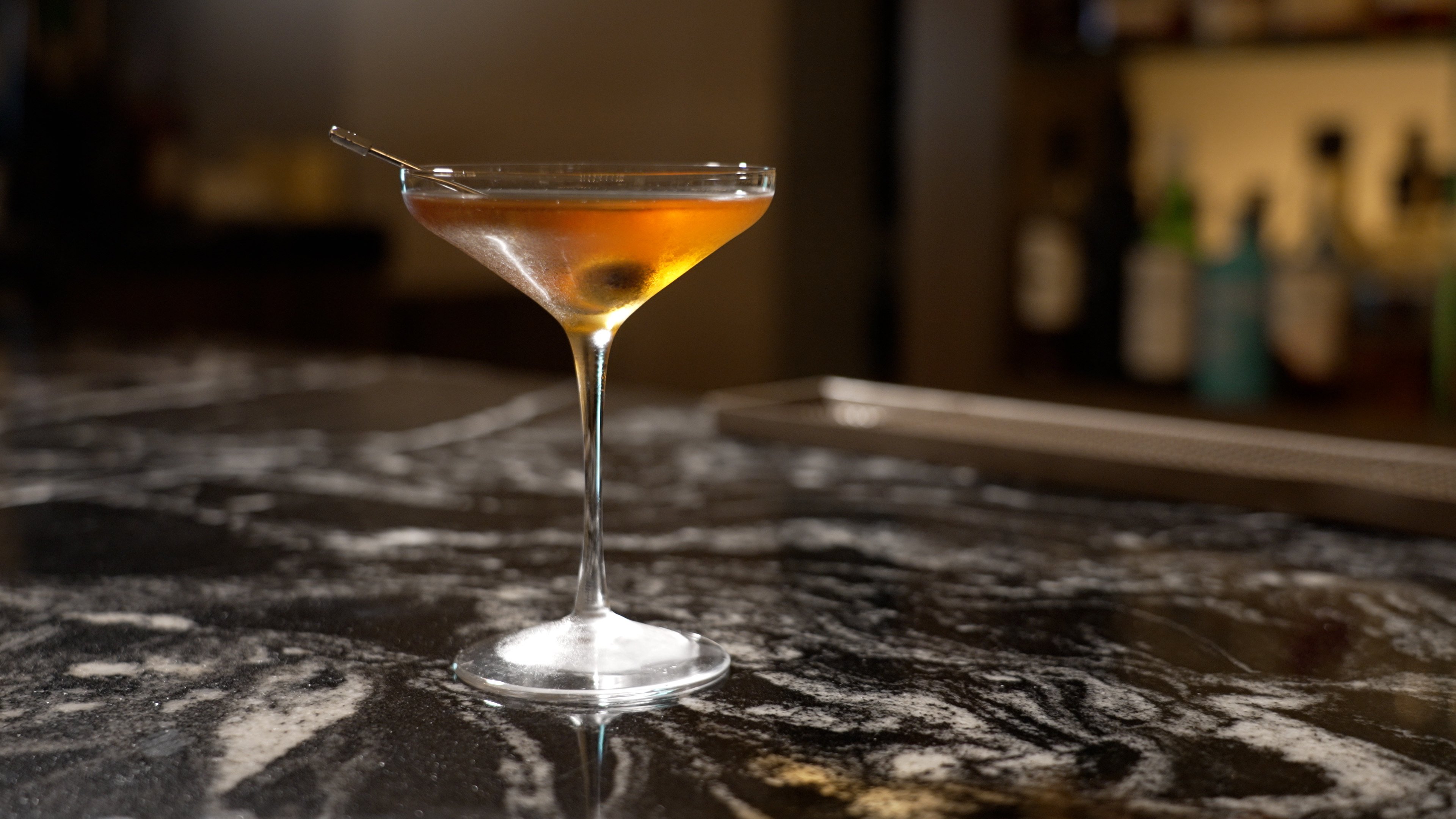 A Hatcho miso martini at the Hilton Nagoya. Photo: Llewellyn Cheung