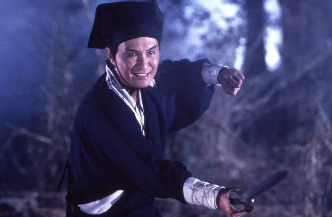 Sam Hui Koon-kit as Ling-wu Chung in a still from Tsui Hark’s Swordsman (1990), the film adaptation of a Louis Cha wuxia novel that launched and era of fantasy martial arts cinema in Hong Kong. Photo: Fortune Star Media