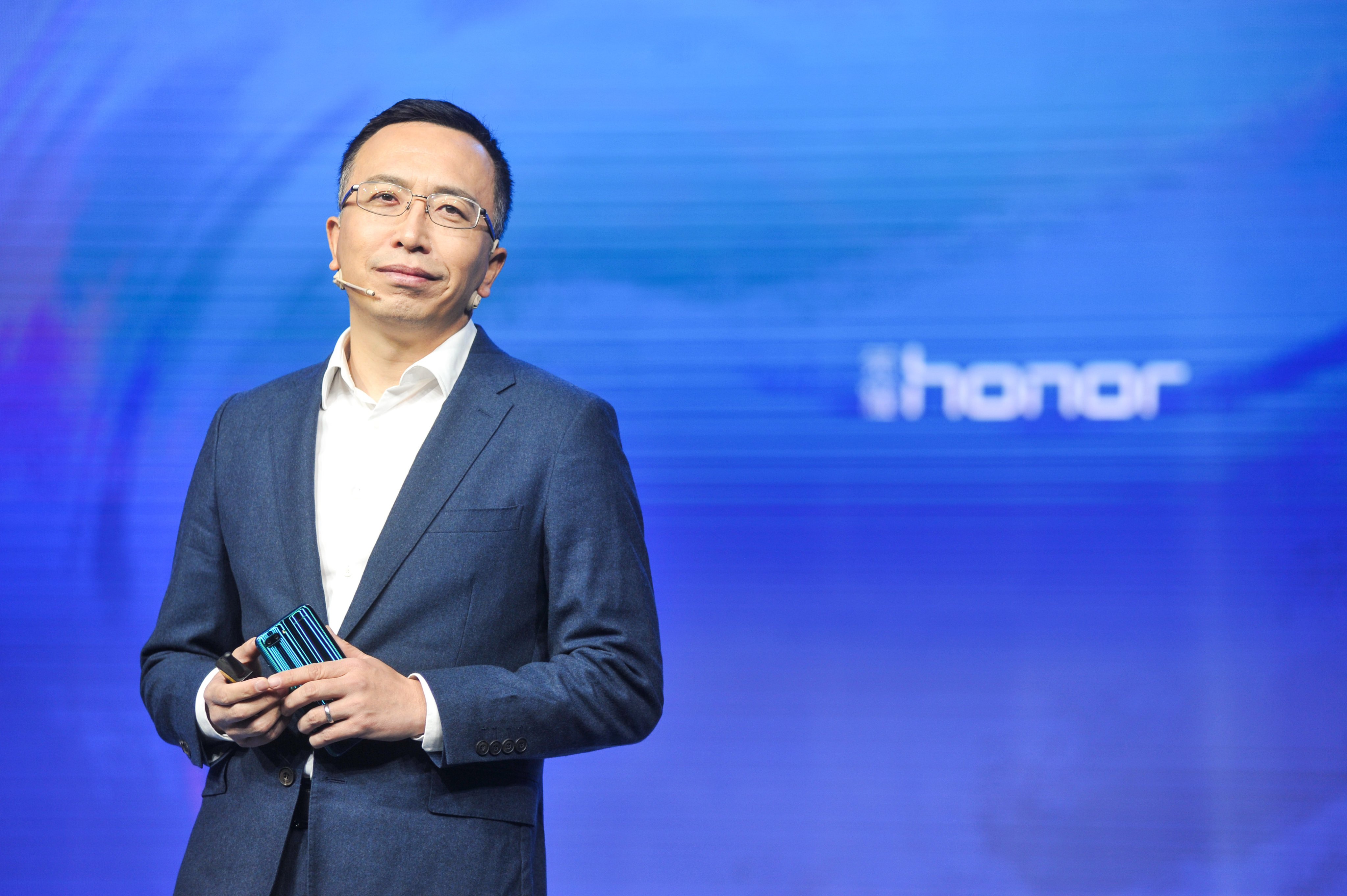 Honor’s long-standing chief executive, George Zhao Ming, has resigned from the smartphone maker owing to personal reasons. Photo: Visual China Group via Getty Images 