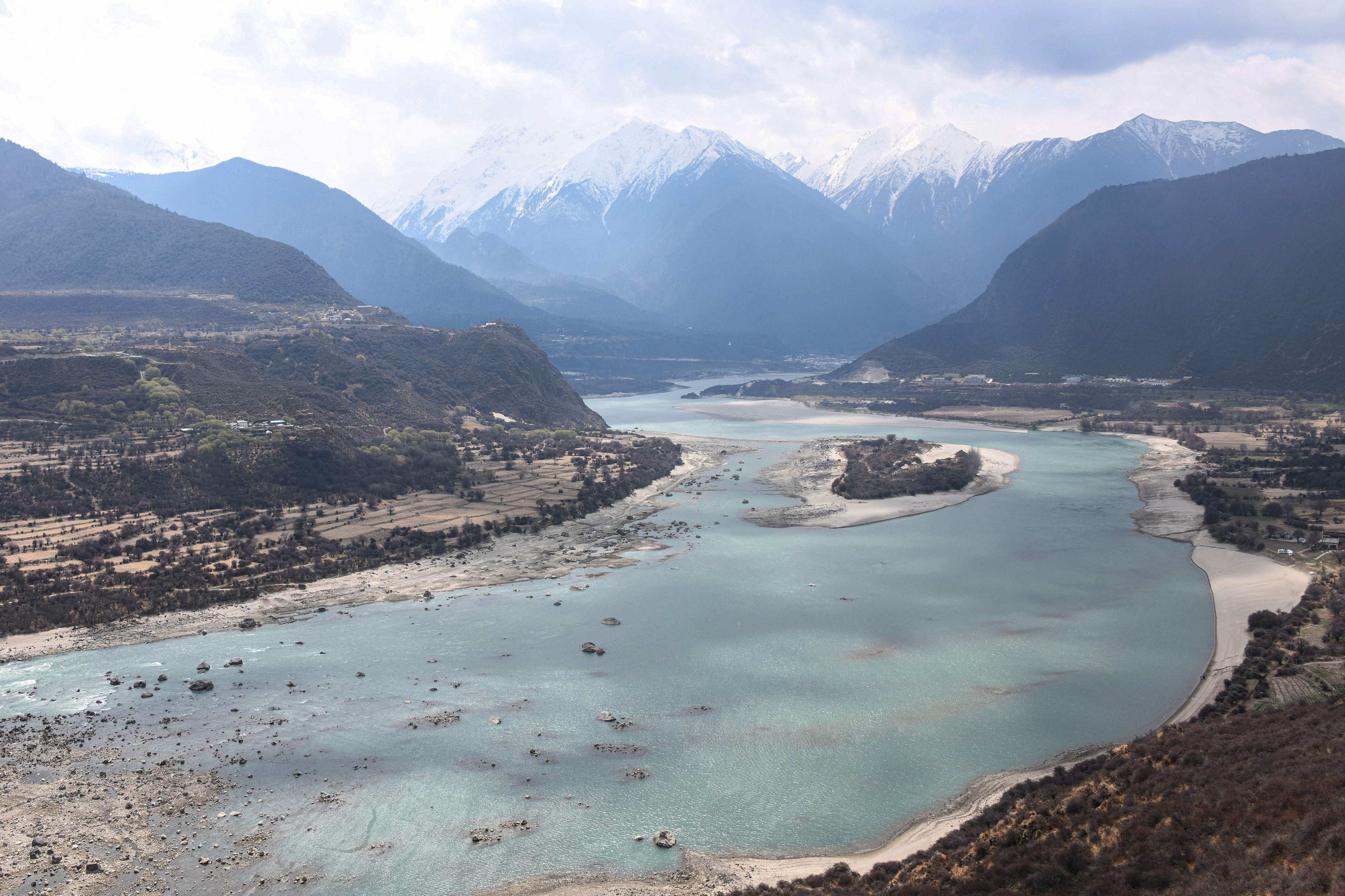 The Yarlung Tsangpo Grand Canyon in Tibet. Photo: AFP