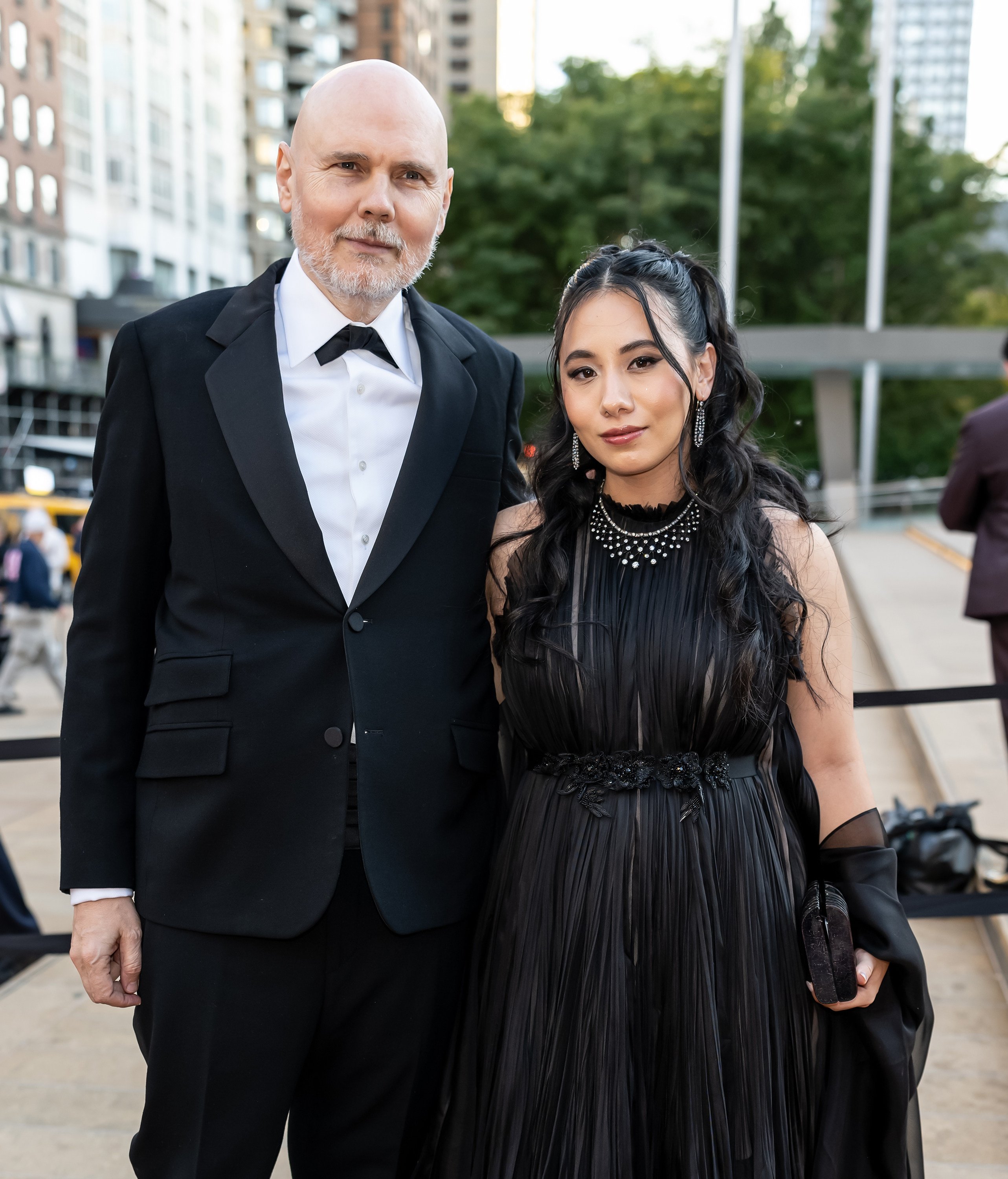 Smashing Pumpkins’ Billy Corgan and his wife Chloe Mendel have a third child on the way. Photo: Getty Images