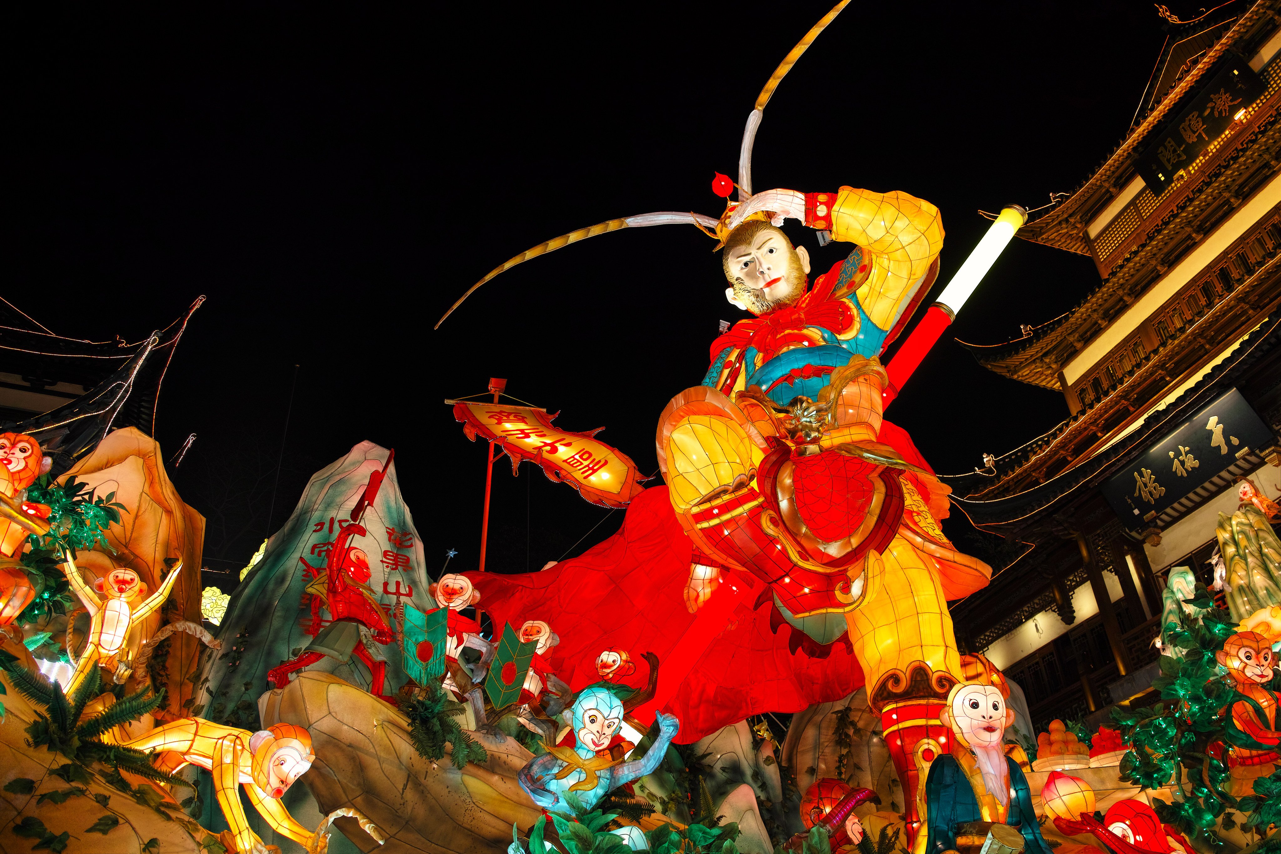 The Lantern Festival in Yu Garden, Shanghai, during the last Year of the Monkey in 2016. The zodiac sign clashes with the guardian deity in the coming Year of the Snake, spelling big trouble. Find out how to head it off. Photo: Shutterstock