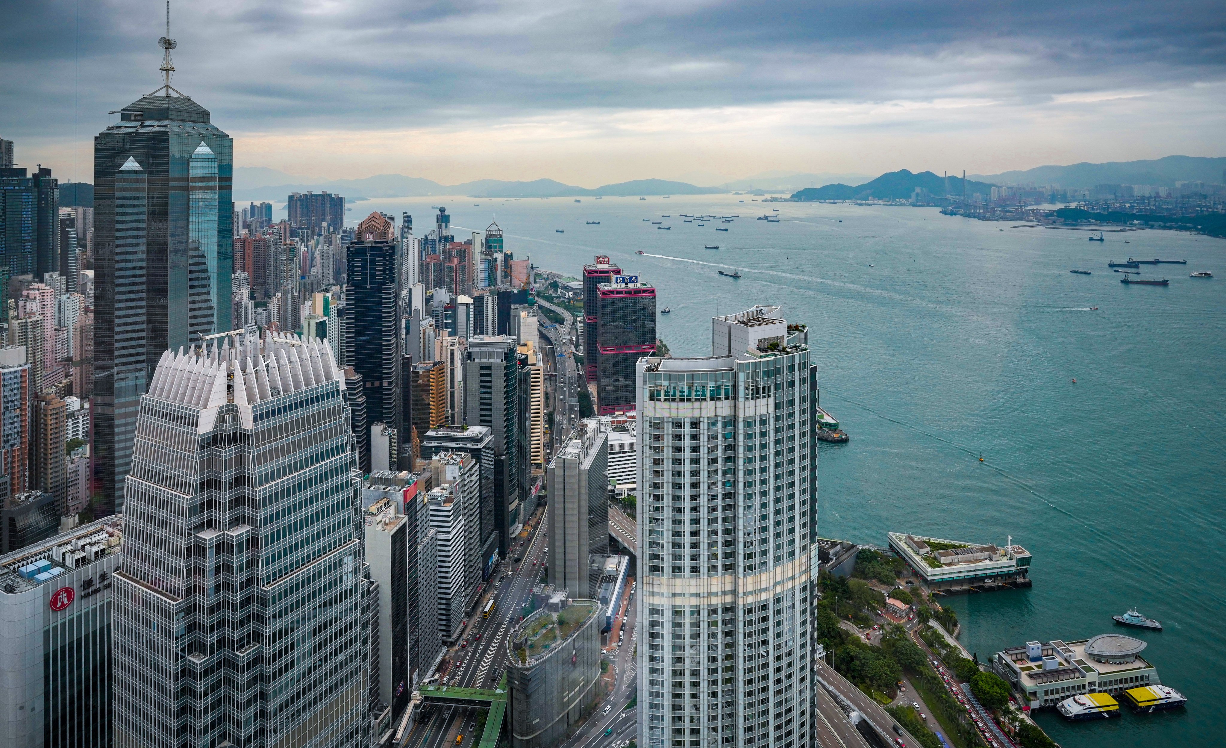 General view of Hong Kong, from the Hong Kong Monetary Authority (HKMA) headquarters at the International Finance Centre in Central on October 9. Photo: May Tse