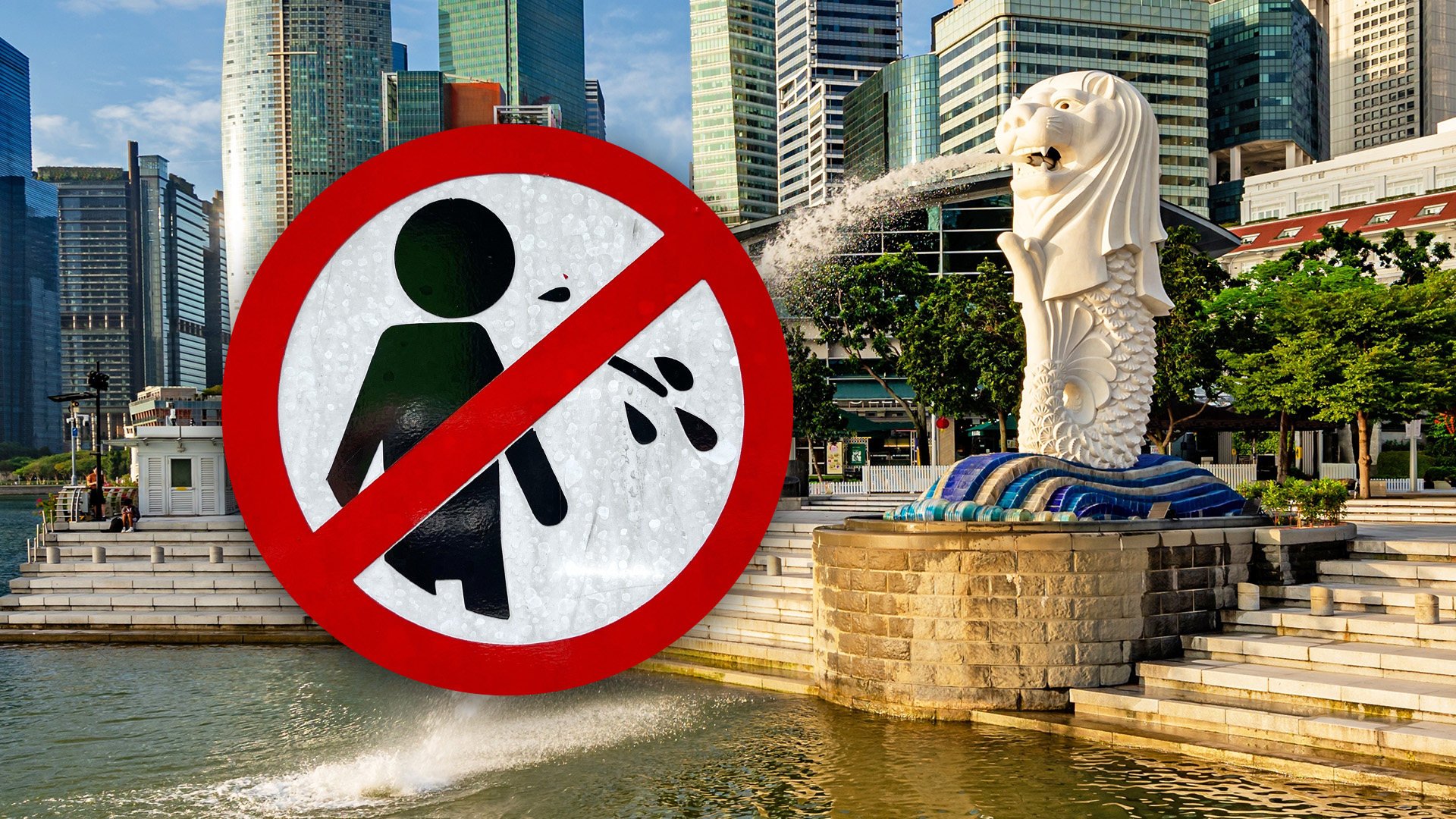 RedNote users in China have praised the authorities in Singapore for fining a Chinese tourist US$220 after he was caught spitting in public. Photo: SCMP composite/Shutterstock