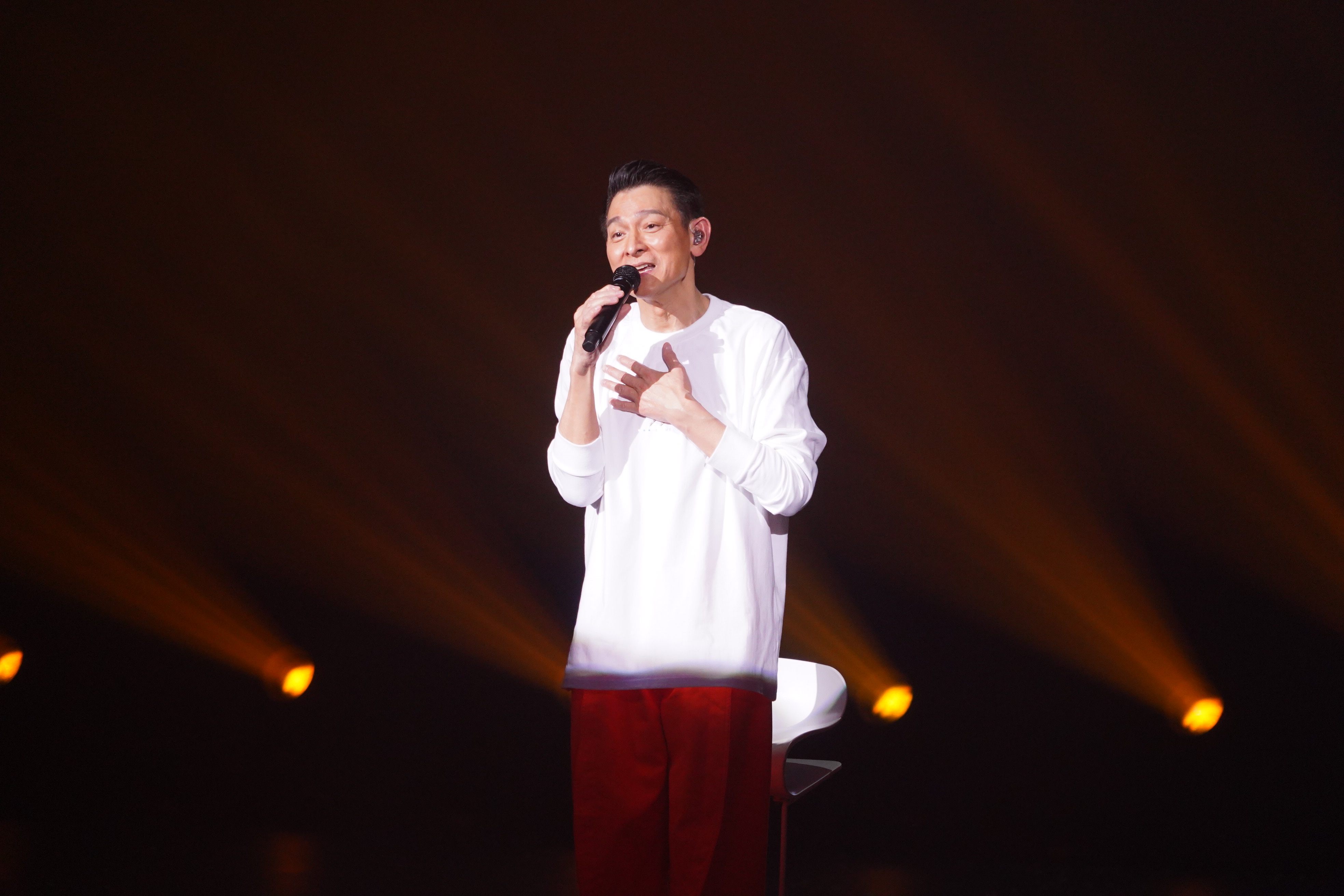 Singer-actor Andy Lau Tak-wah performs at Hong Kong Coliseum on December 17. Tickets for Lau’s concert series went for between HK$680 and HK$1,280. Photo: Getty Images