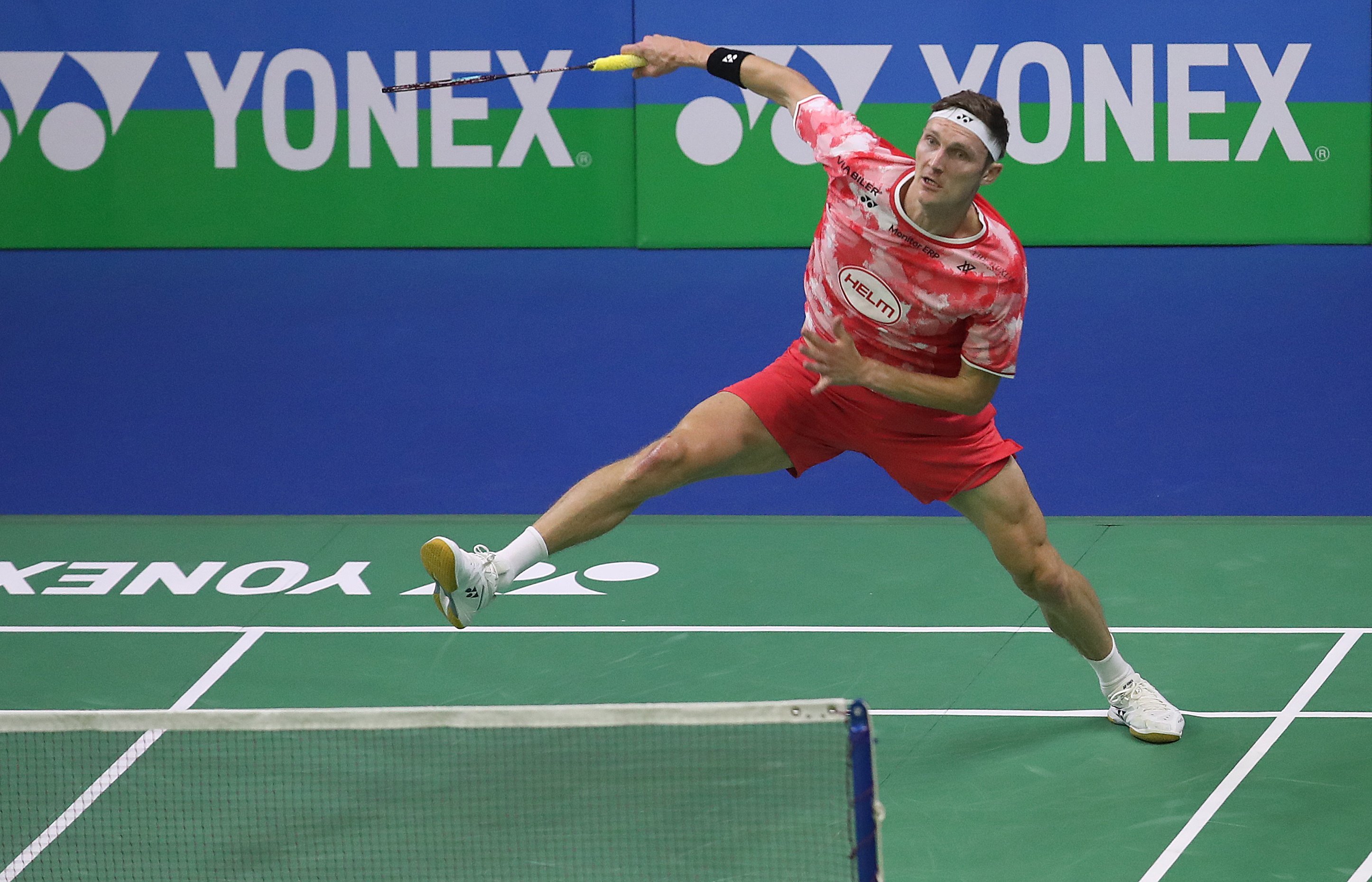 Viktor Axelsen needed just 41 minutes to claim his third India Open title. Photo: Photo: EPA-EFE