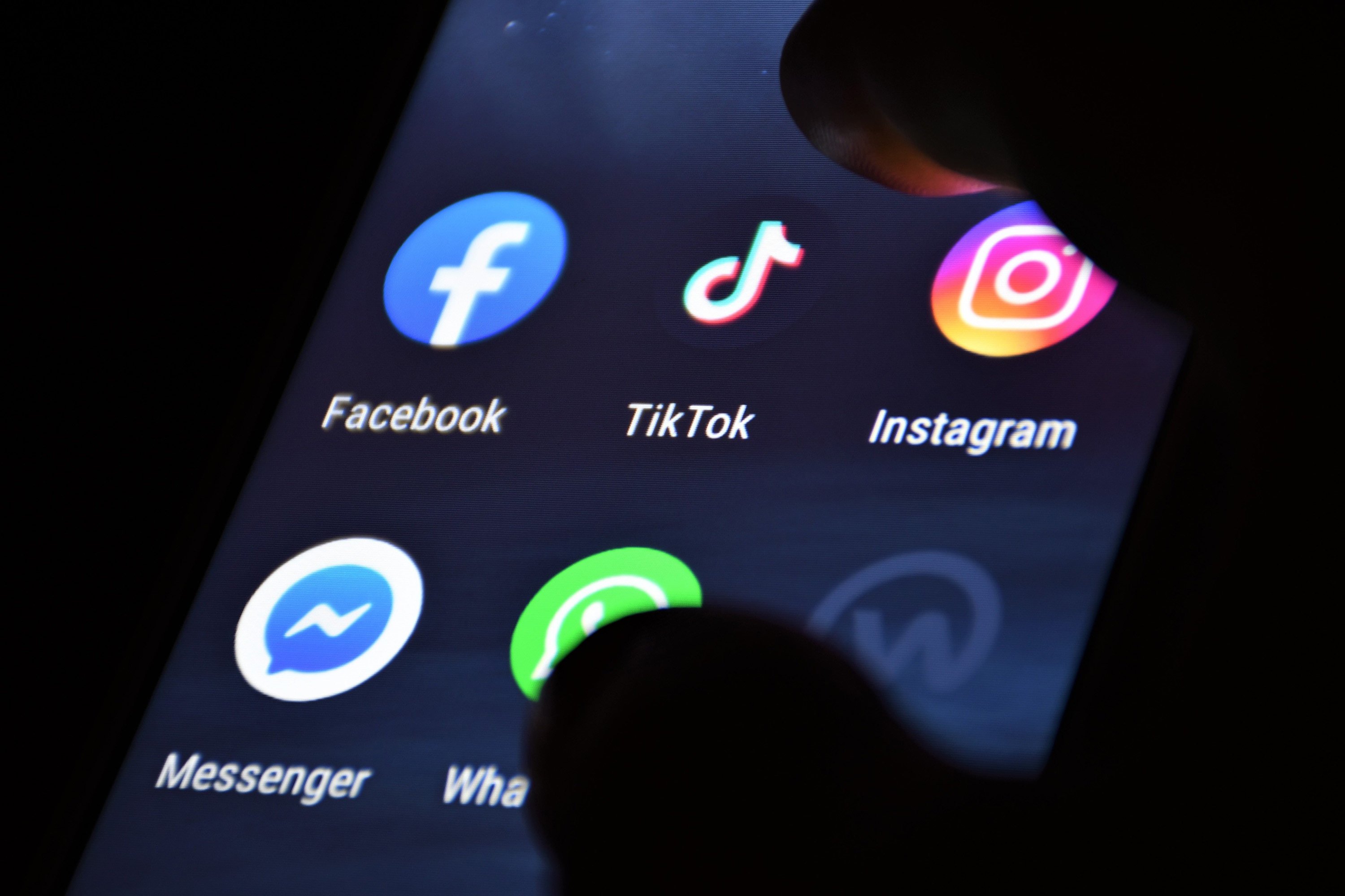 Popular app TikTok became unavailable across the US after a federal divest-or-ban law took effect on Sunday. Photo: TNS