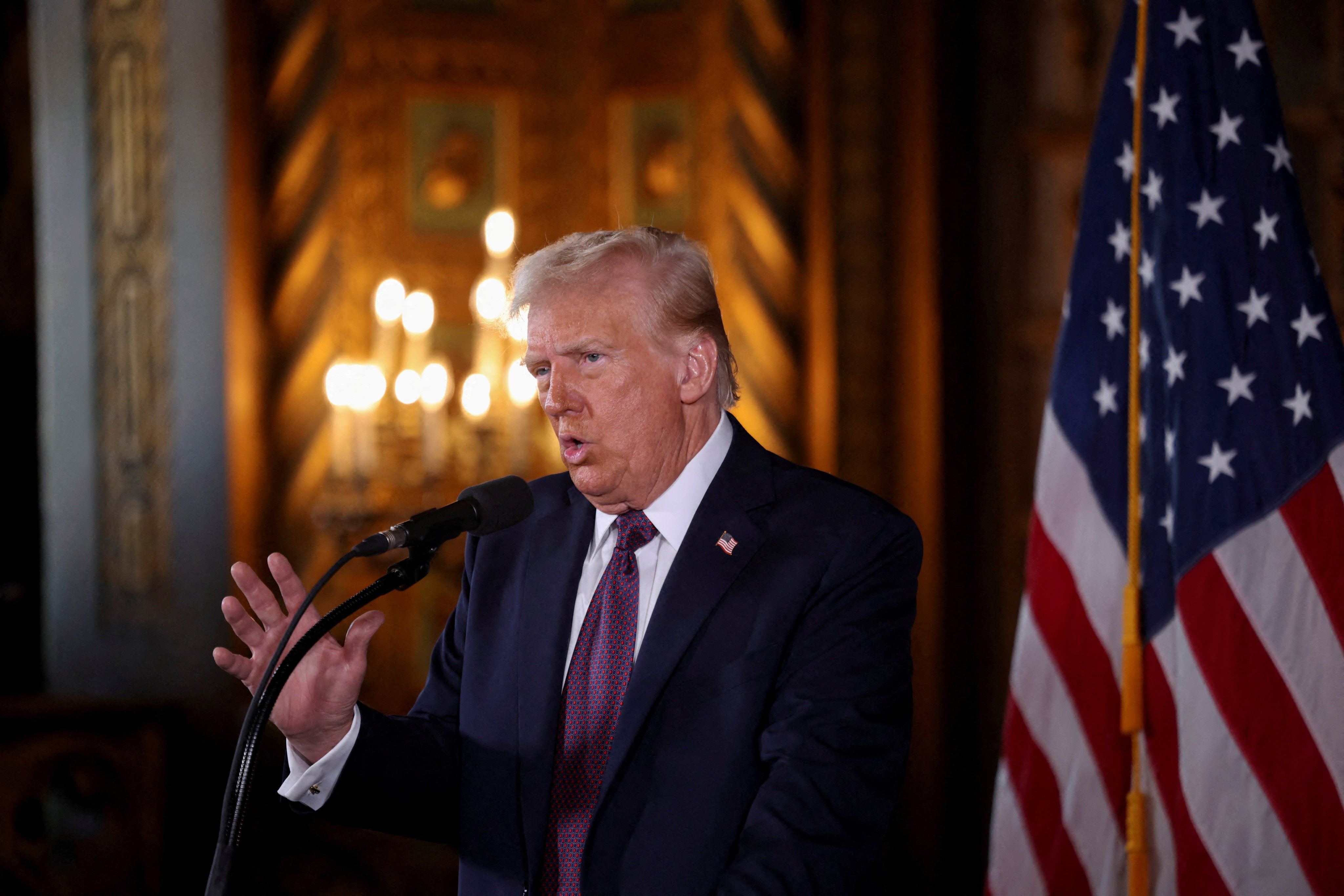 Incoming US president Donald Trump announced on Sunday that he will use his executive powers to protect companies from liability if they host TikTok. Photo: Reuters