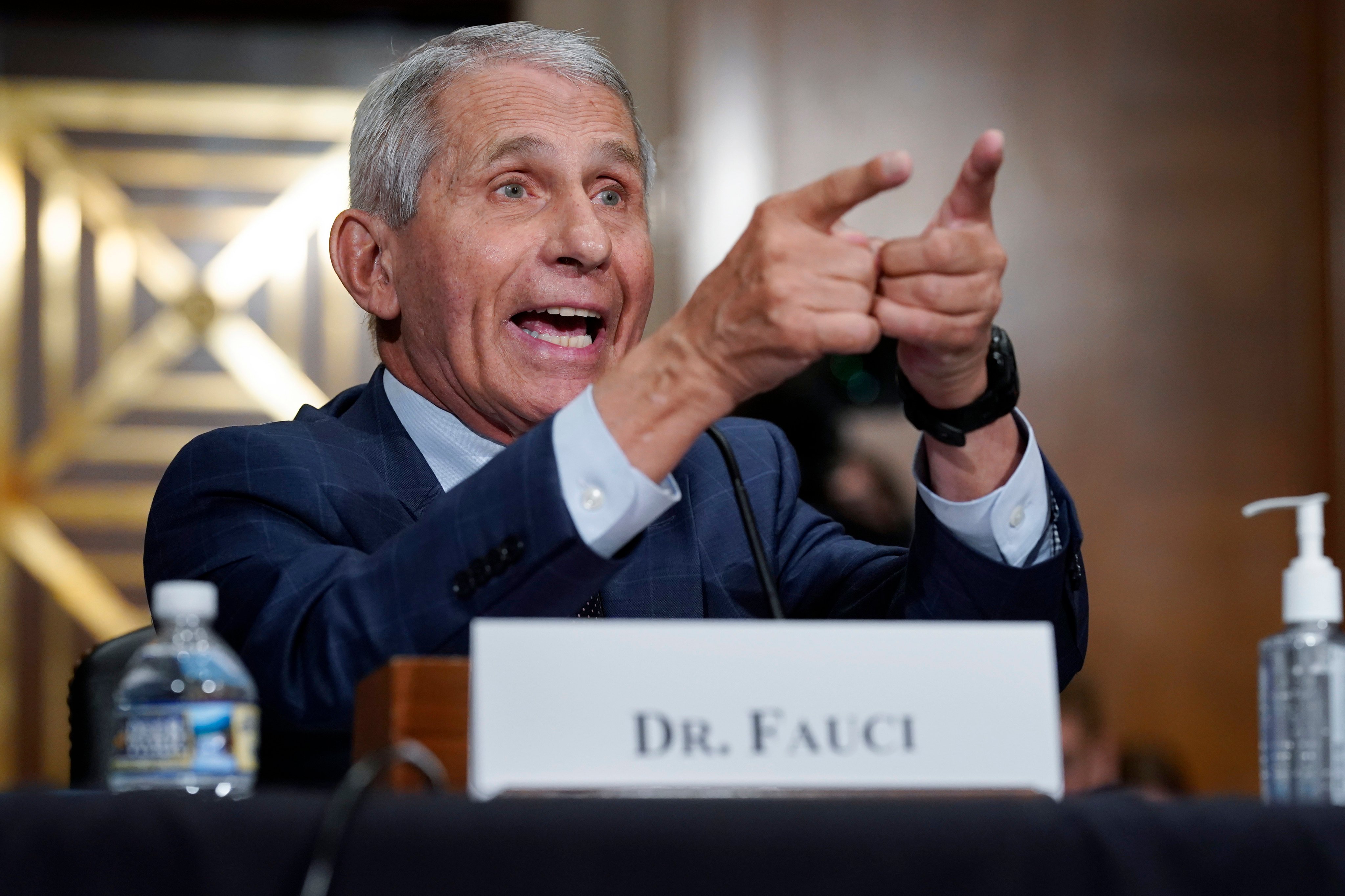 Fauci was director of the National Institute of Allergy and Infectious Diseases at the National Institutes of Health for nearly 40 years and was Biden’s chief medical adviser until his retirement in 2022. Photo: AP