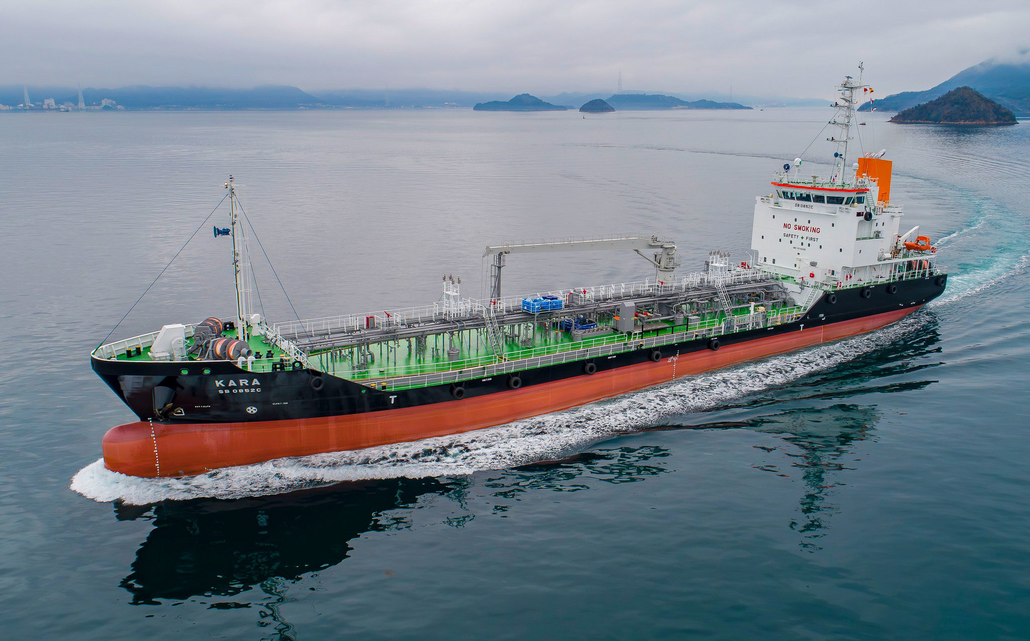 Towngas and Global Energy are taking steps to provide green fuel for the shipping sector. Photo: Towngas