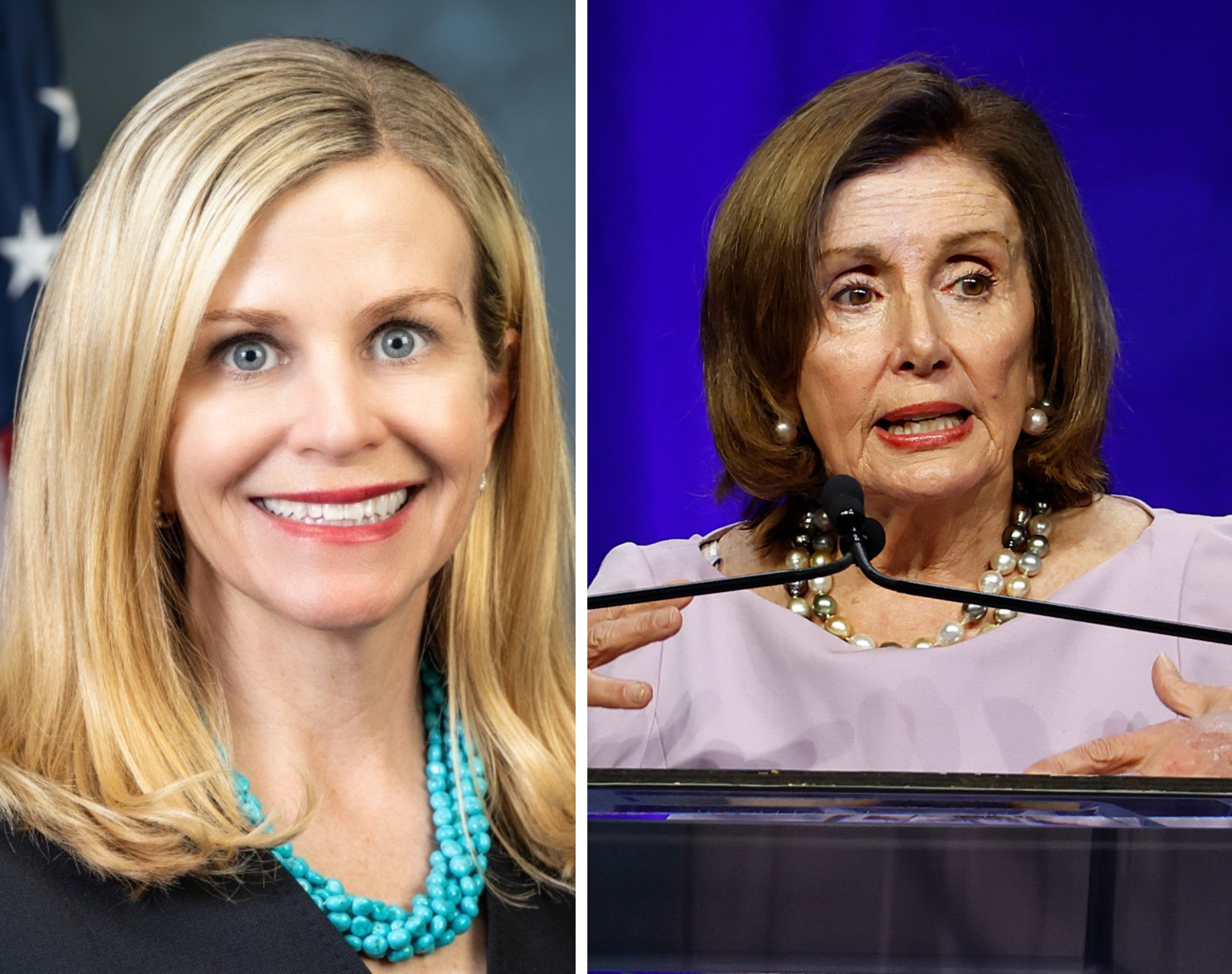 Meet Nancy Pelosi’s niece Alexis, the US Department of Housing and Urban Development climate adviser whose salary drew the attention of Elon Musk. Photos: Alexis Pelosi/LinkedIn; AP