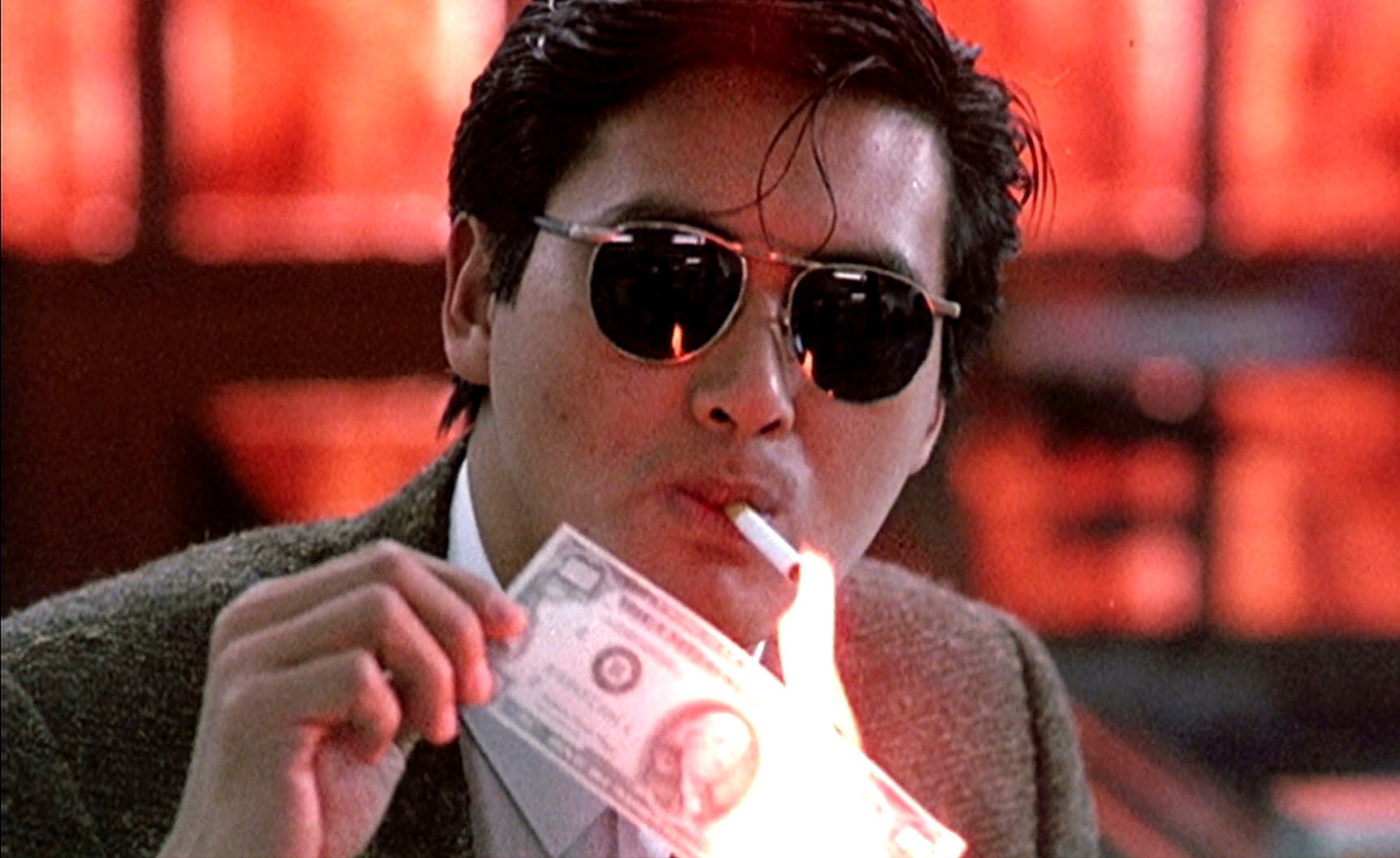 Chow Yun-fat in a still from A Better Tomorrow (1986). Photo: Cinema City & Films