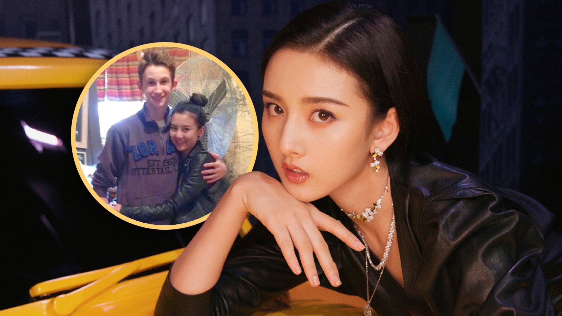 Rumours of a romance between a man in the United States and Chinese actress Song Zuer have been denied after the former posted photos of them together on RedNote. Photo: SCMP composite/Weibo