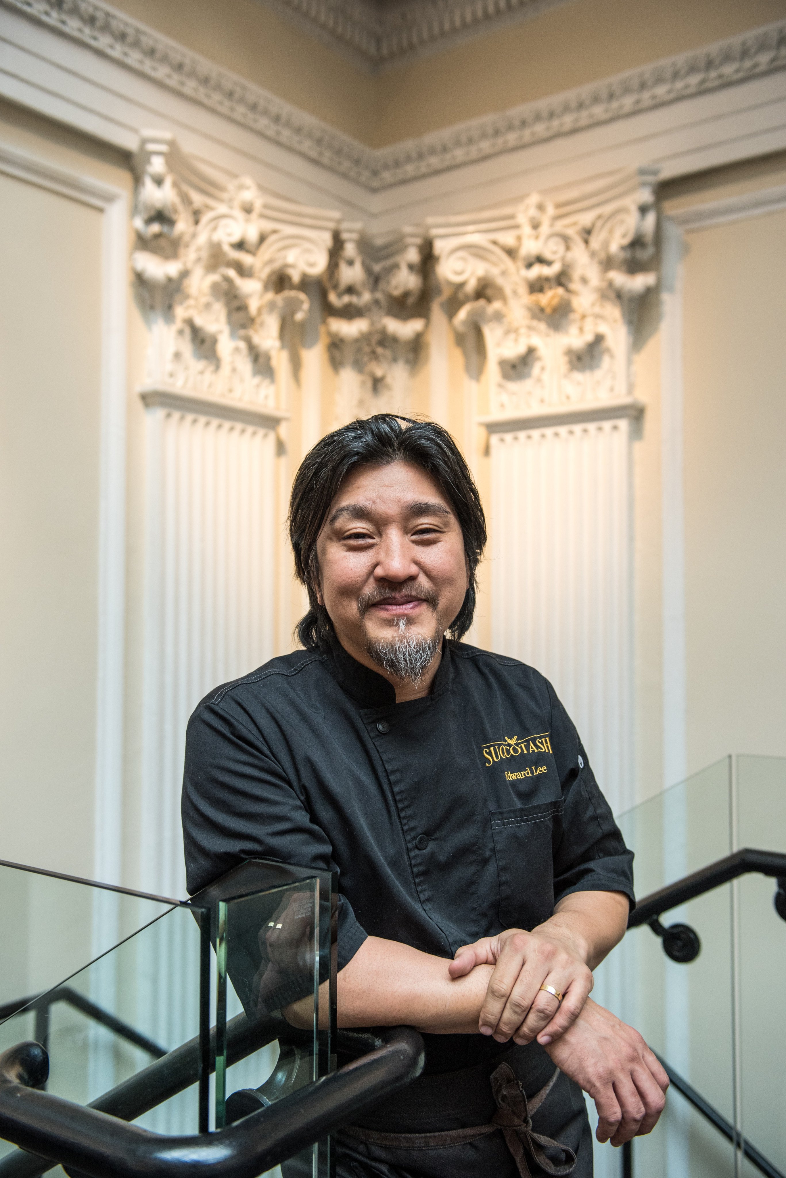 Korean-American chef Edward Lee in Washington. Photo: The Washington Post via Getty Images