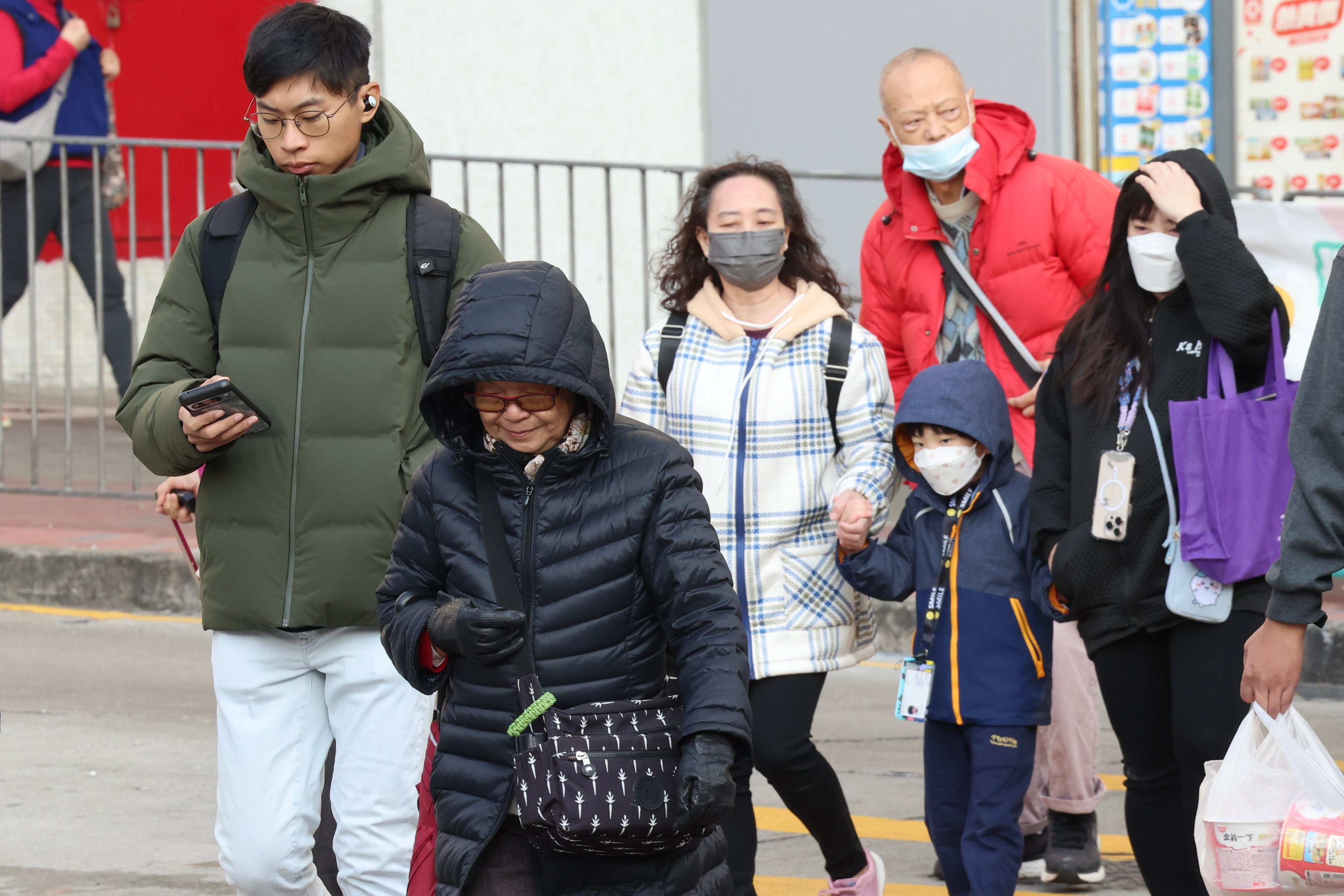 Hongkongers can expect a chilly Lunar New Year’s Eve on January 28. Photo Jelly Tse