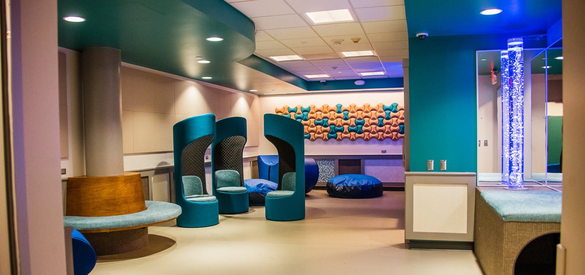 Pittsburgh International Airport is one of several with a sensory-friendly space, ideal for neurodiverse travellers and their families to relax before a flight. Photo: flypittsburgh.com