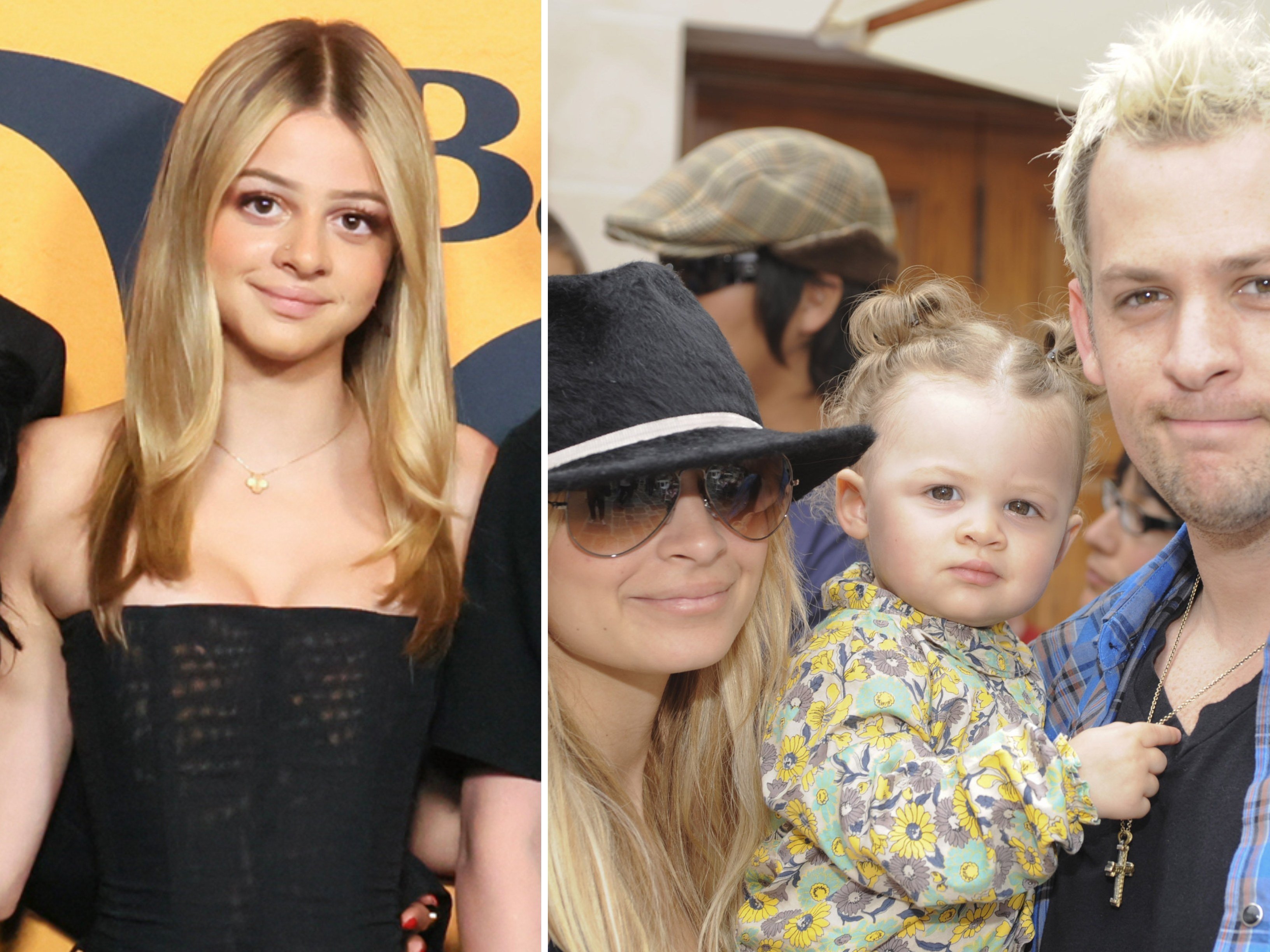 Meet Lionel Richie’s granddaughter, and Nicole Richie and Good Charlotte frontman Joel Madden’s daughter, Harlow Madden. Photos: Getty Images