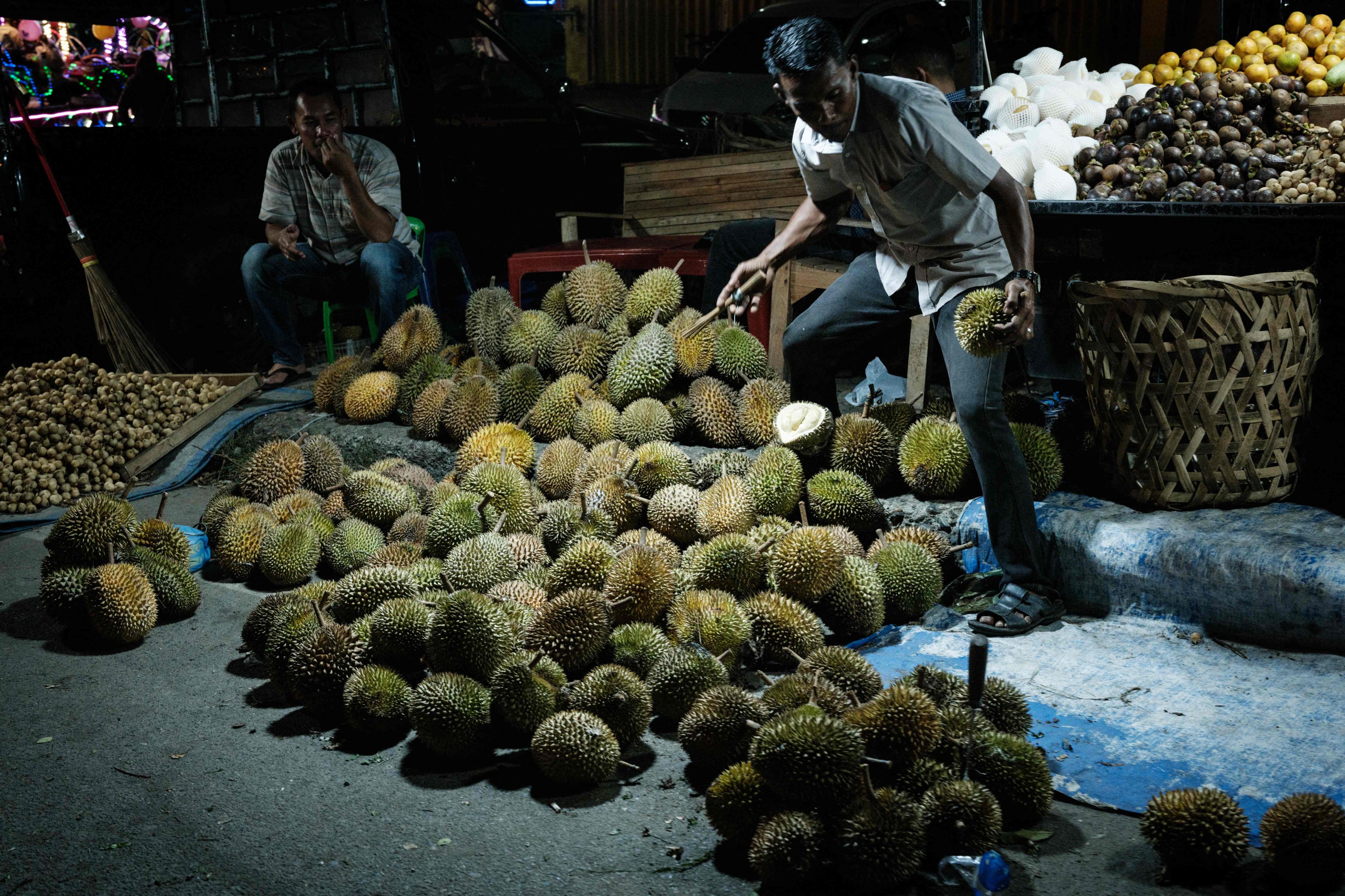 China’s durian market - the world’s largest - is becoming a battleground for countries in Southeast Asia eager to get their slice of the proceeds. Photo: AFP