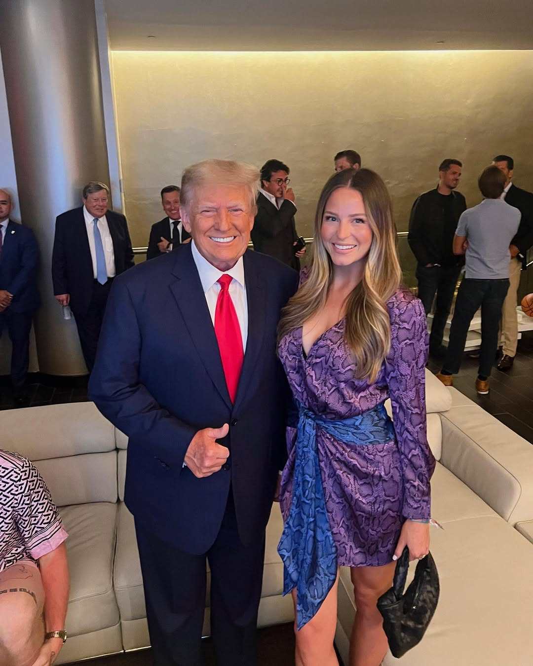 Margo Martin is back in the White House with Donald Trump. Photo: @margomcatee/Instagram 