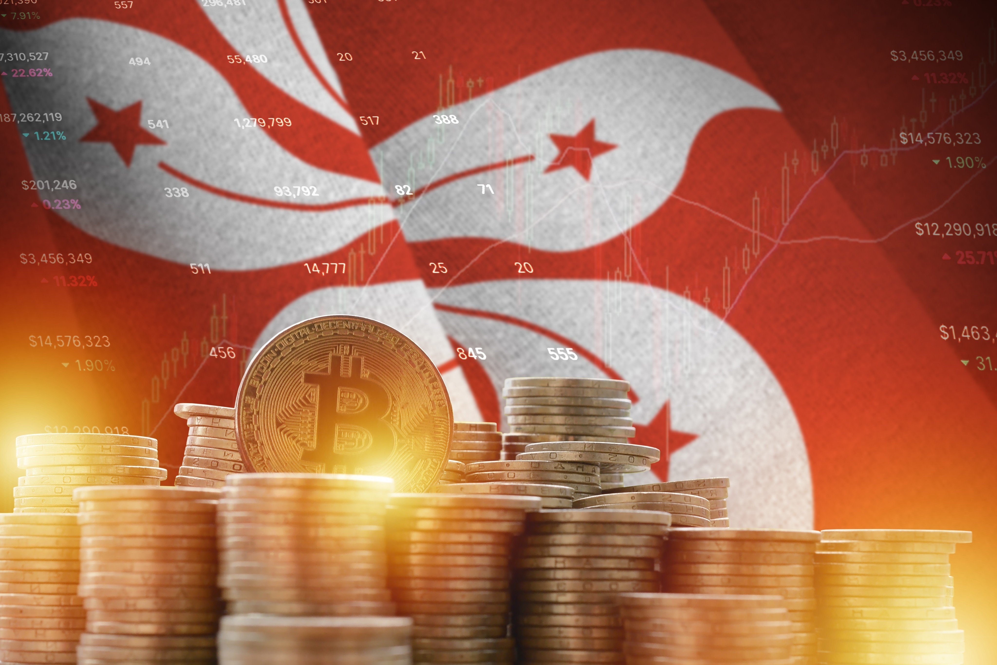 Hong Kong’s bitcoin exchange-traded funds have so far been off limits to mainland investors, but some see hope in new measures aimed at financial opening in the Greater Bay Area. Photo: Shutterstock