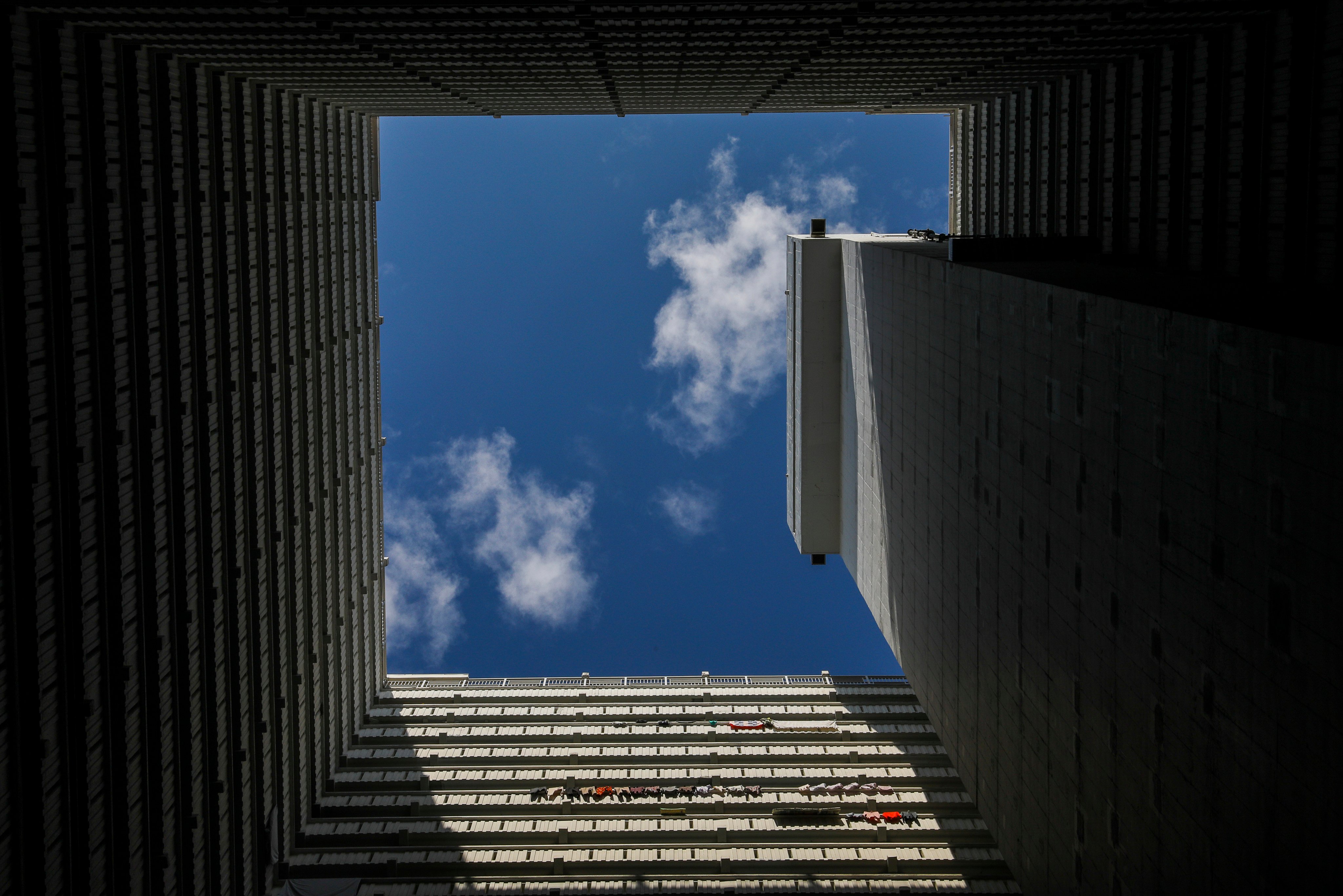 A public housing estate in Ping Shek, Hong Kong, photographed on November 30, 2024. Photo: Dickson Lee