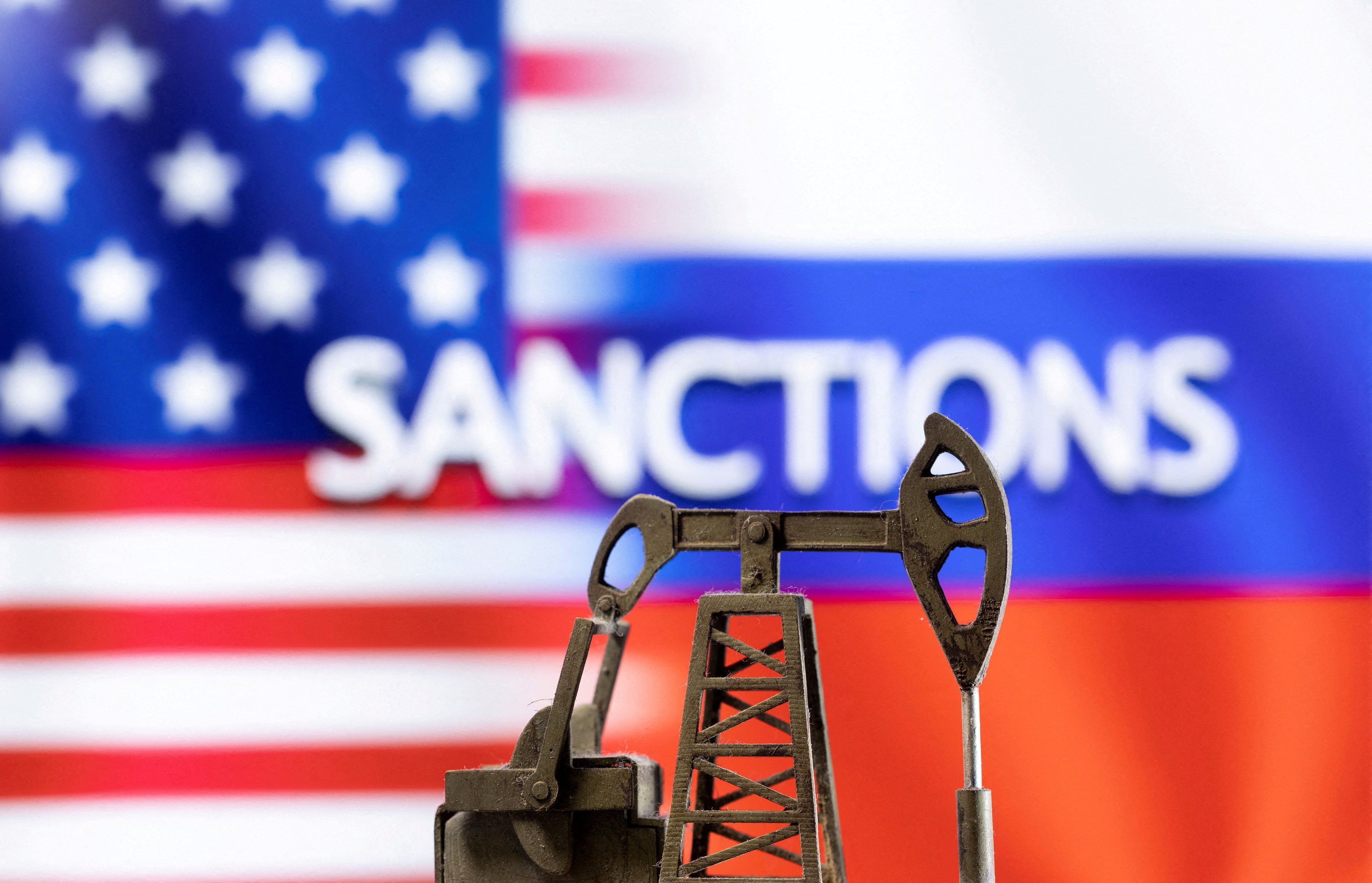 The US and UK have imposed sanctions on individuals and entities involved in the sale and transport of Russian oil. Photo: Reuters