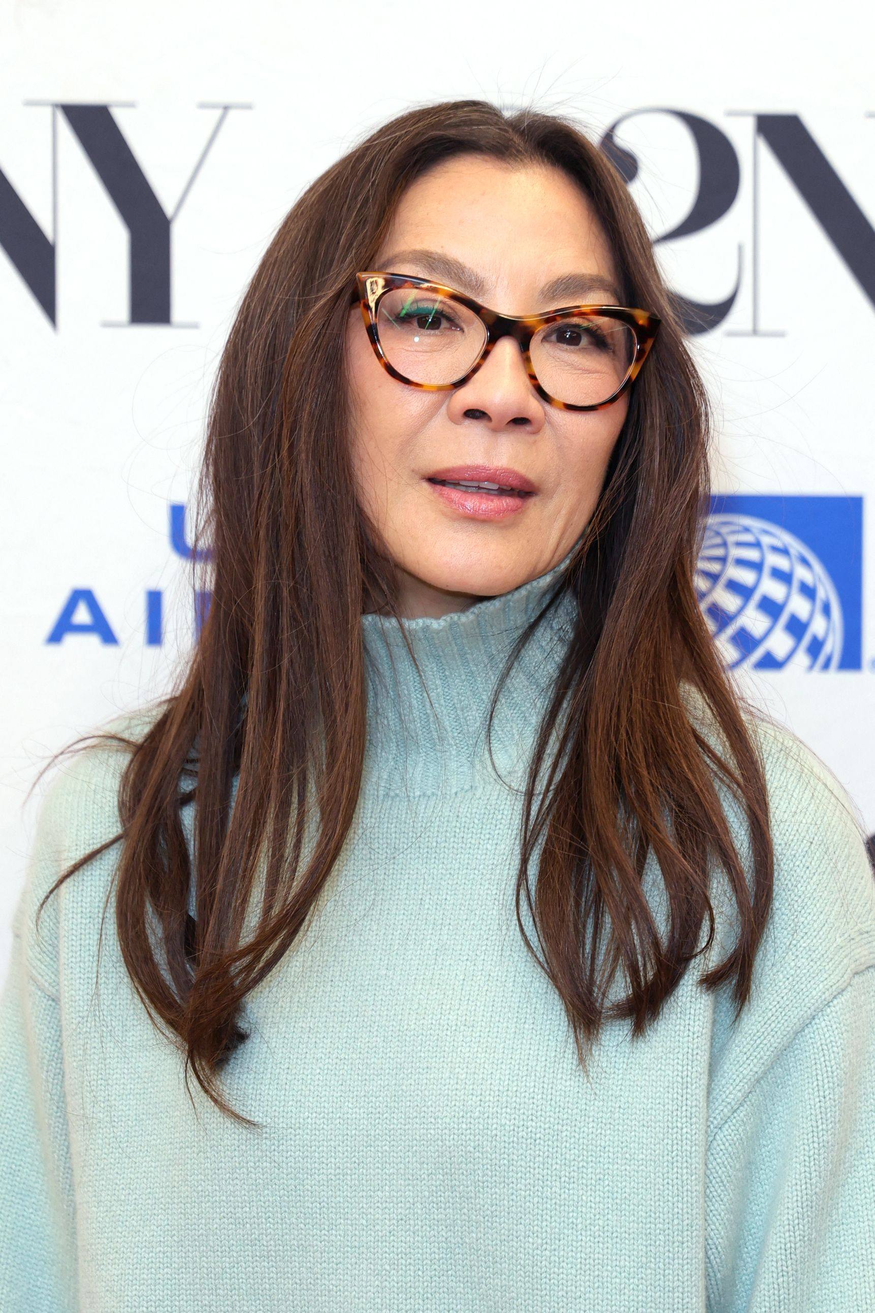 Michelle Yeoh attends a discussion about her new film Star Trek: Section 31 at 92NY in New York. Photo: Getty Images via AFP