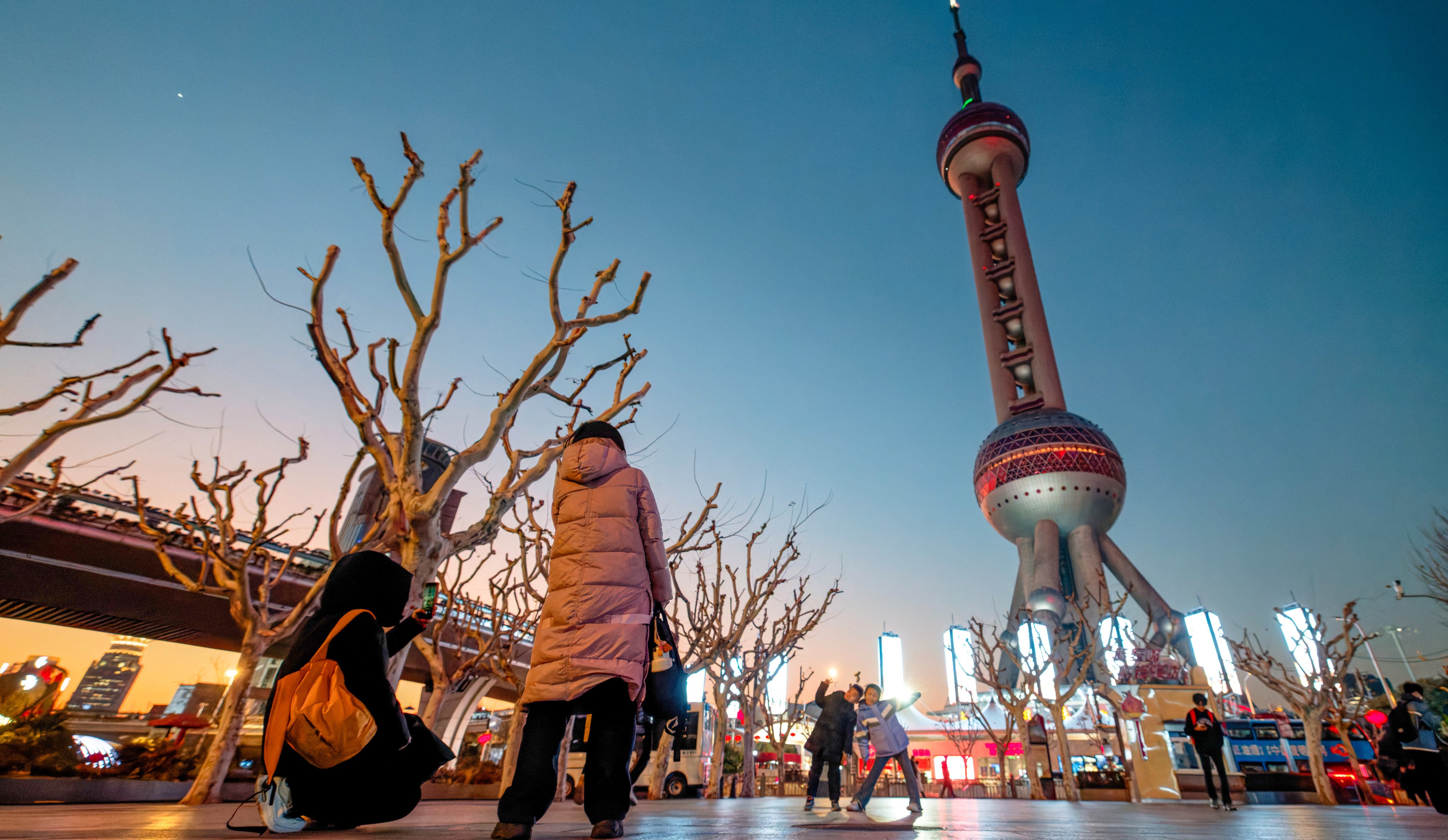 Retail sales in Shanghai fell for only the second time in more than 40 years in 2024, as consumers continue to rein in spending. Photo: EPA-EFE