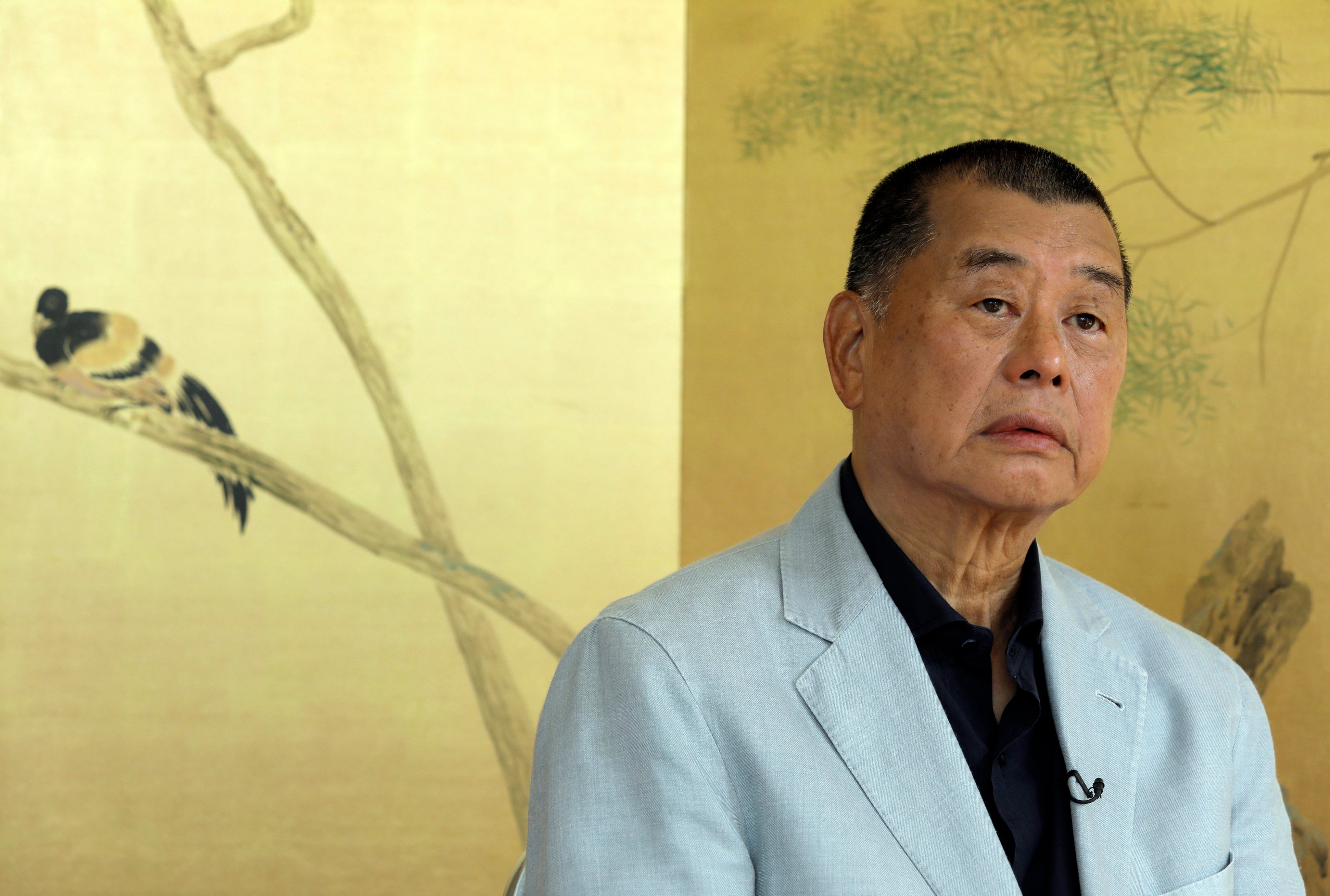 Former media boss Jimmy Lai in 2020. Photo: AP