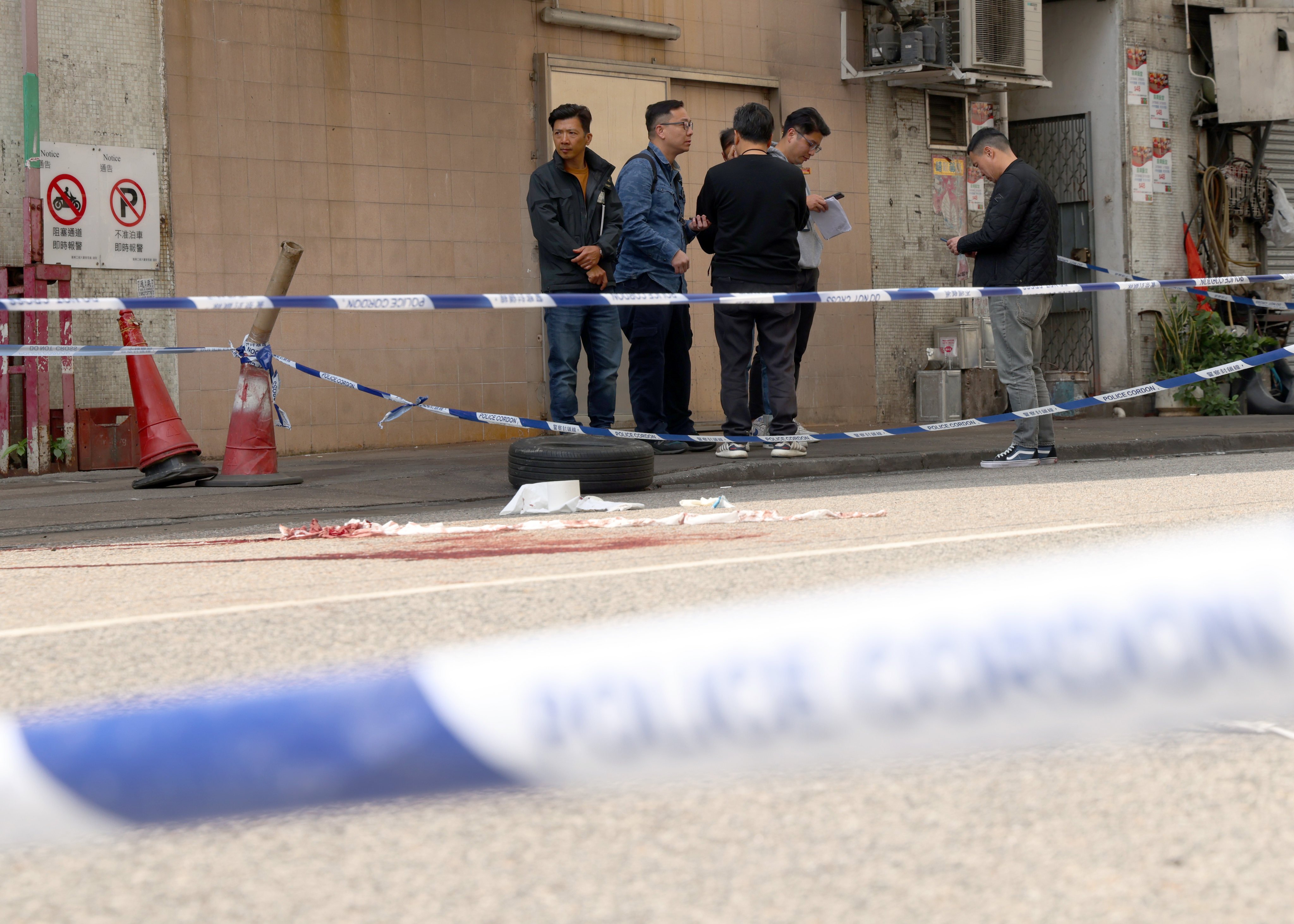 Hong Kong police have made two more arrests in connection with a knife attack in Yuen Long. Photo: Jelly Tse