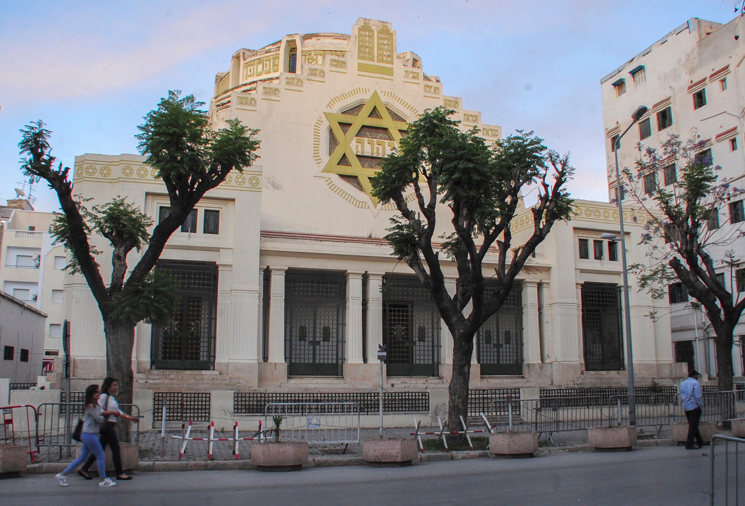 The Great Synagogue of Tunis, Tunisia. File photo: AP