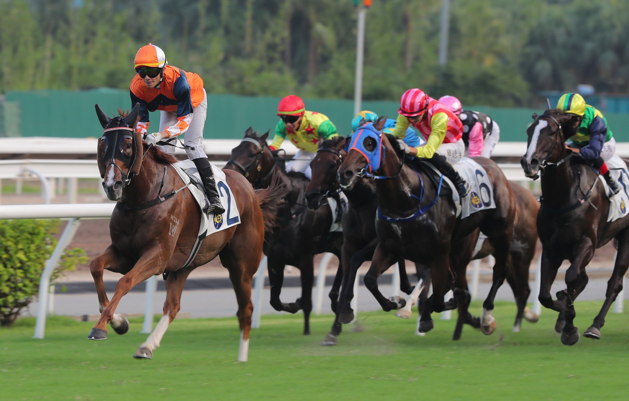 Sunlight Power draws clear of his rivals under Jerry Chau in September.