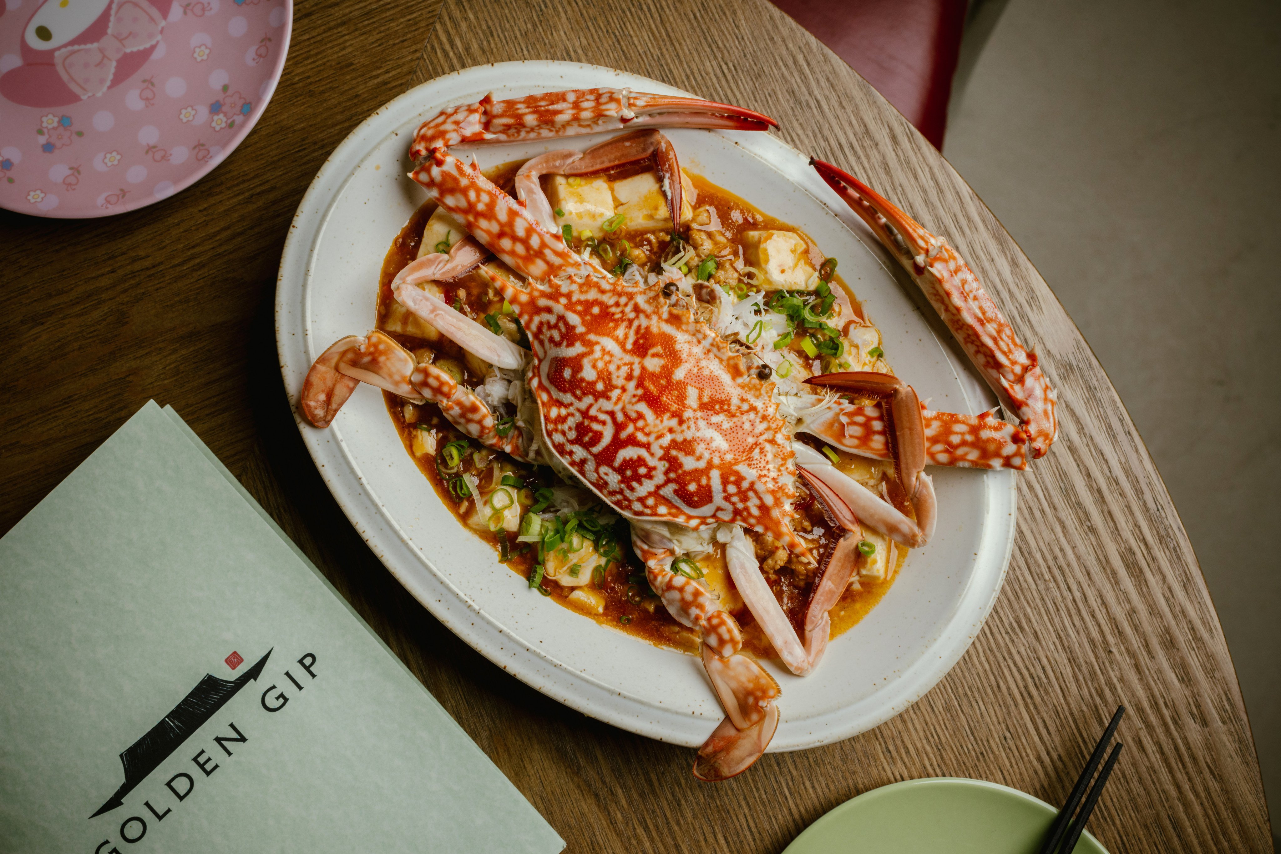 Fxxking Peace Out Mapo Tofu from Golden Gip, a new restaurant in Central, Hong Kong. Photo: Golden Gip